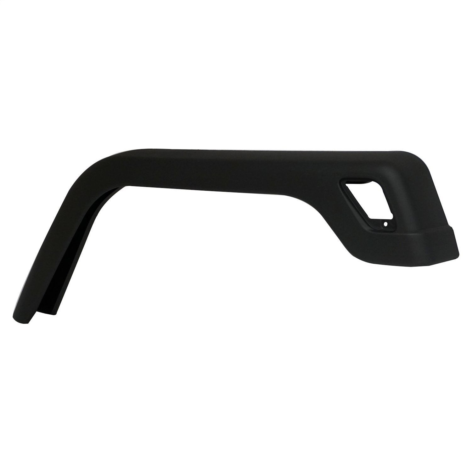 Crown Automotive Jeep Replacement 55254918 Fender Flare; Front Right; Flat Black; Crown Automotive Jeep Replacement 55254918