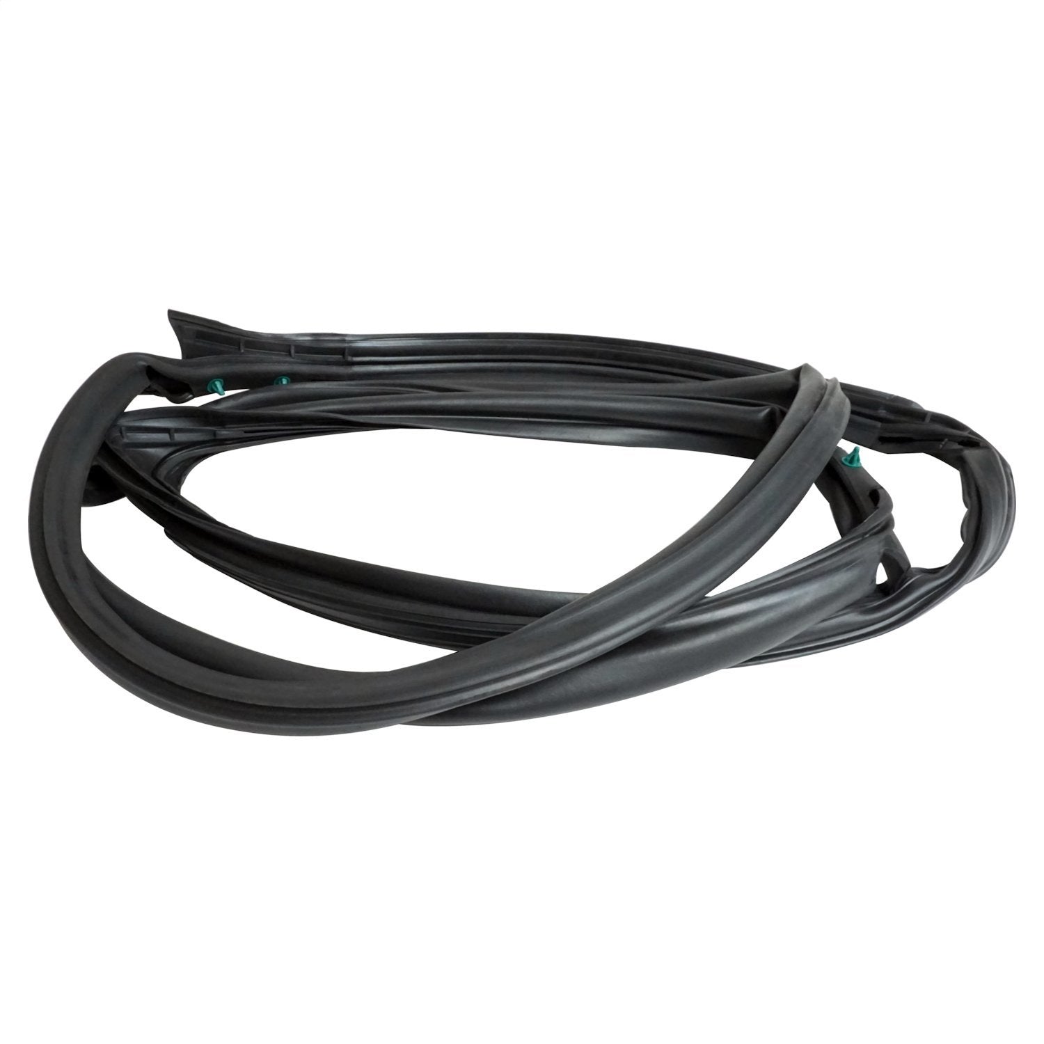 Crown Automotive Jeep Replacement 55395275AU Door Weatherstrip; Front Left; w/Full Steel Doors; Crown Automotive Jeep Replacement 55395275AU