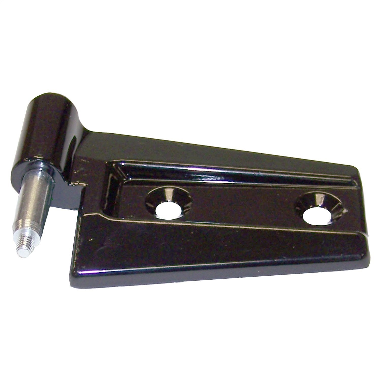 Crown Automotive Jeep Replacement 55395385AC Door Hinge; Front Left; Outer; Black; Crown Automotive Jeep Replacement 55395385AC