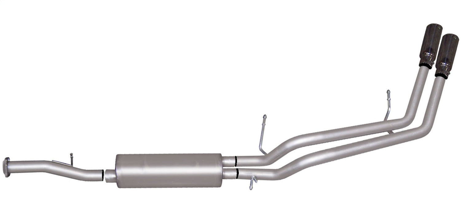 Gibson Performance Exhaust 5574 Cat-Back Dual Sport Exhaust System; Aluminized Gibson Performance Exhaust 5574