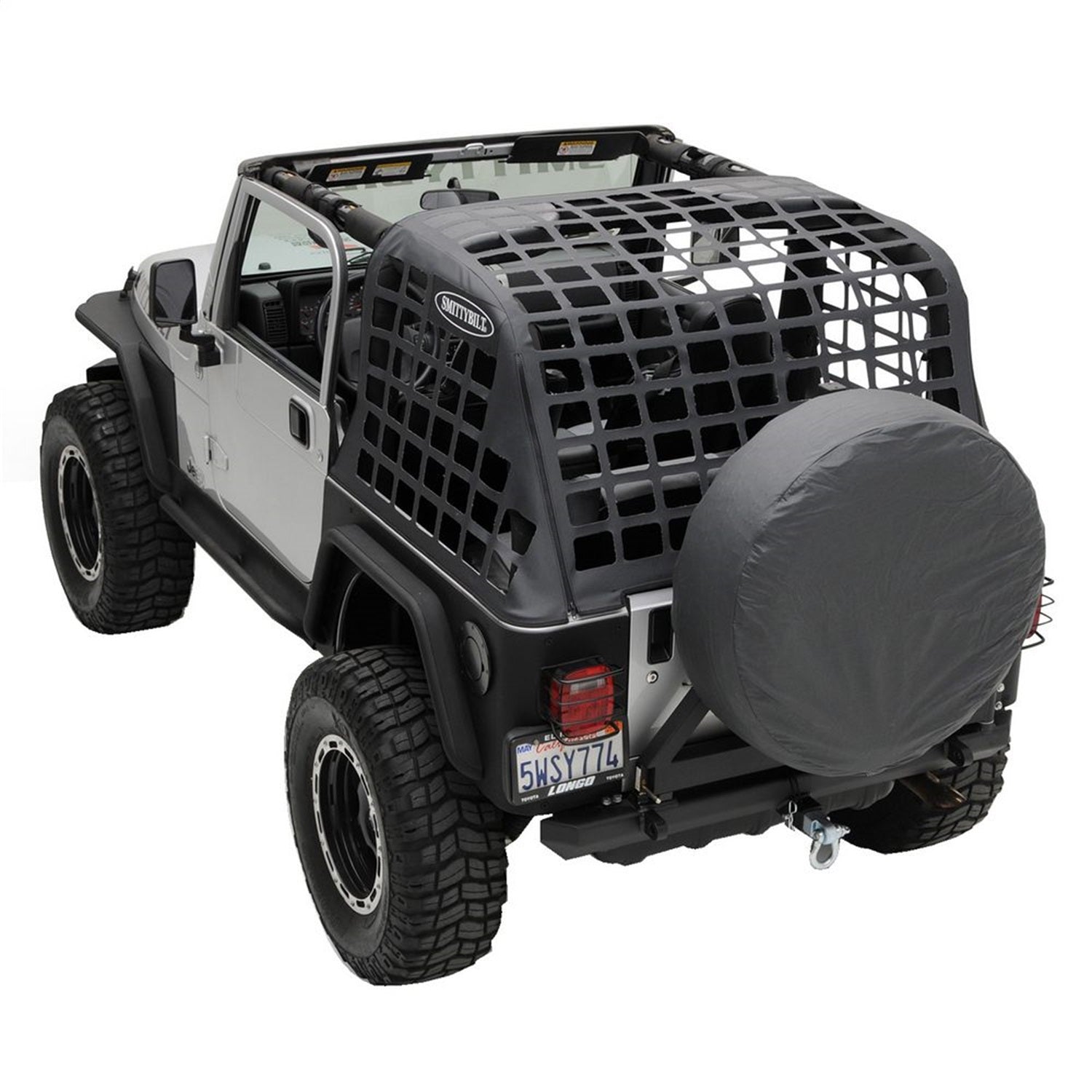 Cargo Restraint System; Black; Smittybilt 561035
