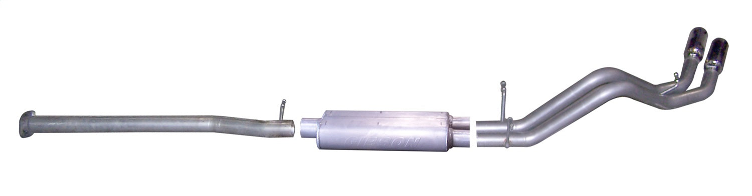 Gibson Performance Exhaust 5626 Cat-Back Dual Sport Exhaust System; Aluminized Gibson Performance Exhaust 5626