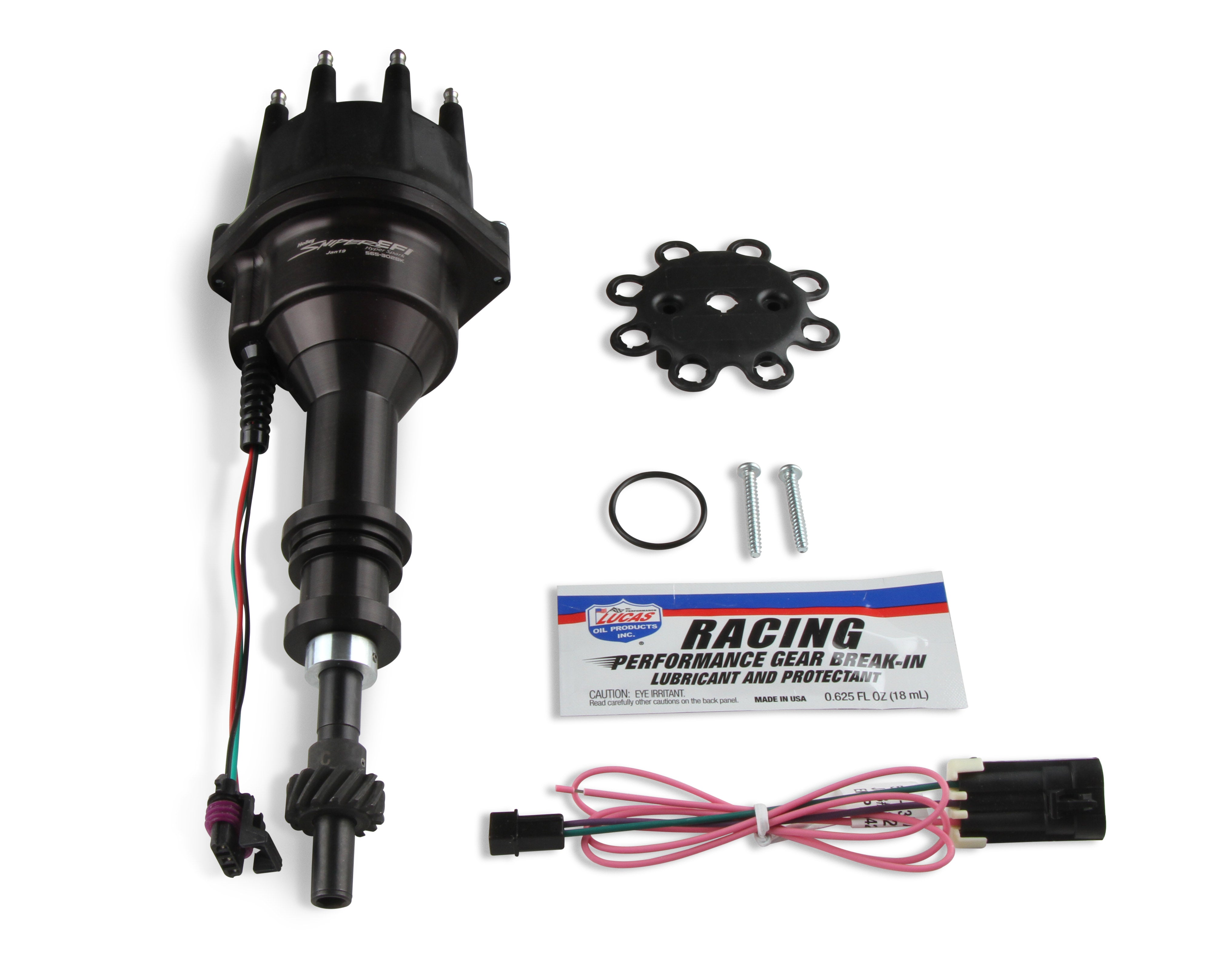 Holley Sniper EFI 565-302BK HyperSpark Distributor - Ford 351W Holley Sniper EFI 565-302BK