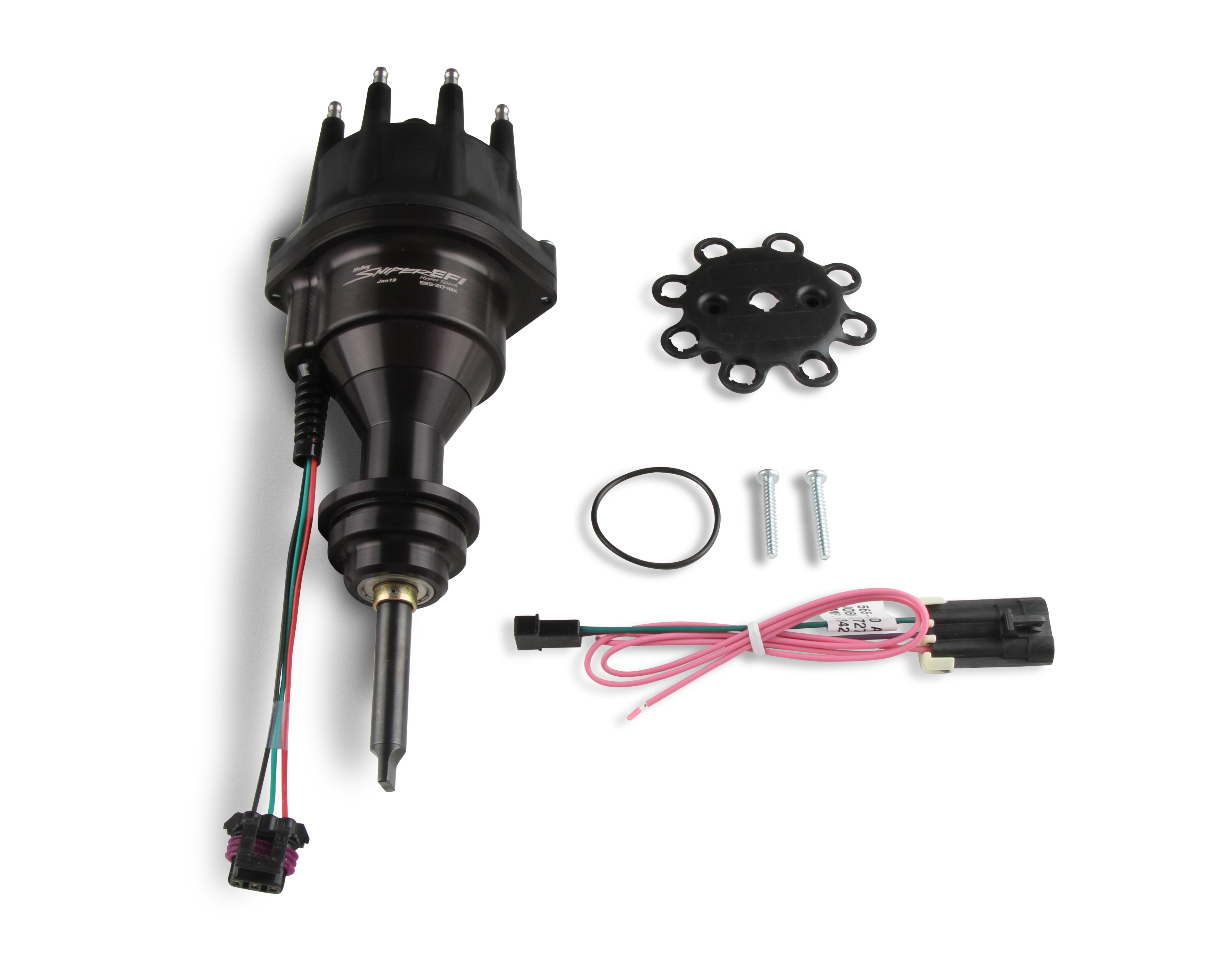 Holley Sniper EFI 565-304BK HyperSpark Distributor - Chrysler 318 / 360 Holley Sniper EFI 565-304BK