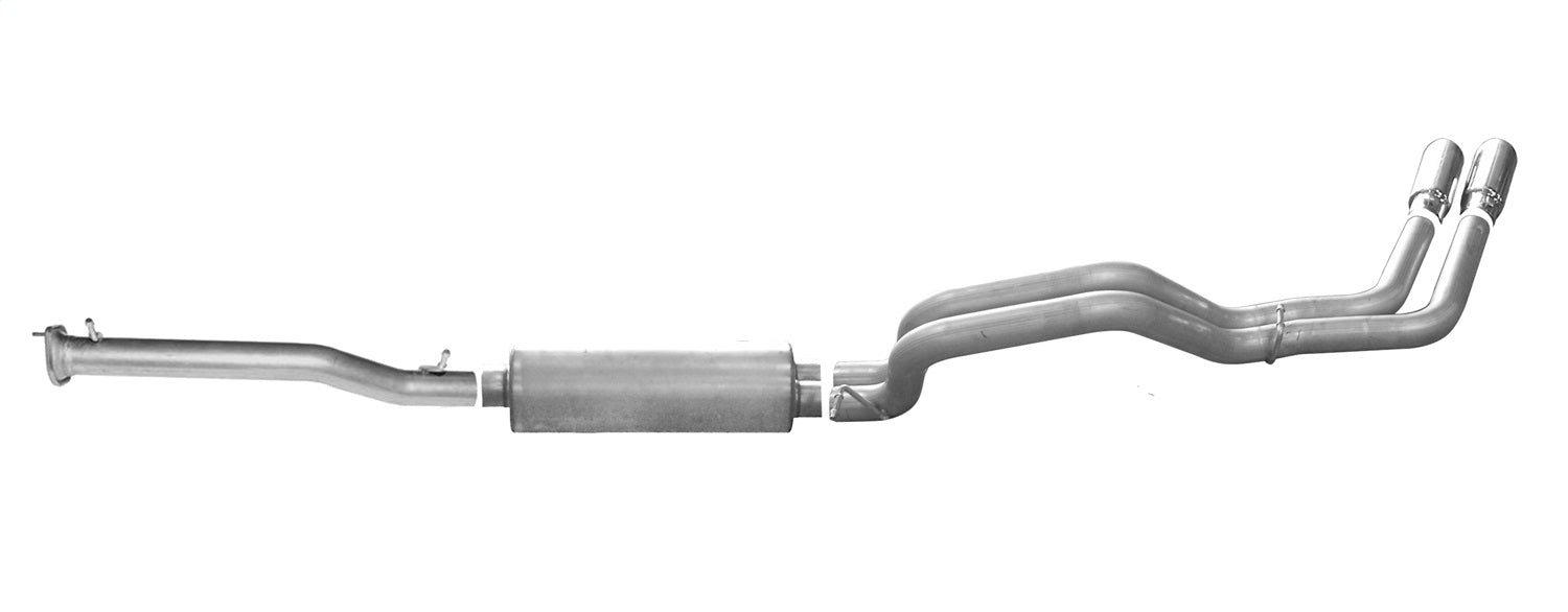 Gibson Performance Exhaust 5650 Cat-Back Dual Sport Exhaust System; Aluminized Gibson Performance Exhaust 5650