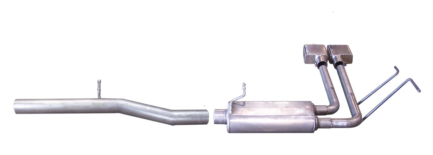 Gibson Performance Exhaust 5659 Cat-Back Super Truck Exhaust System; Aluminized Gibson Performance Exhaust 5659