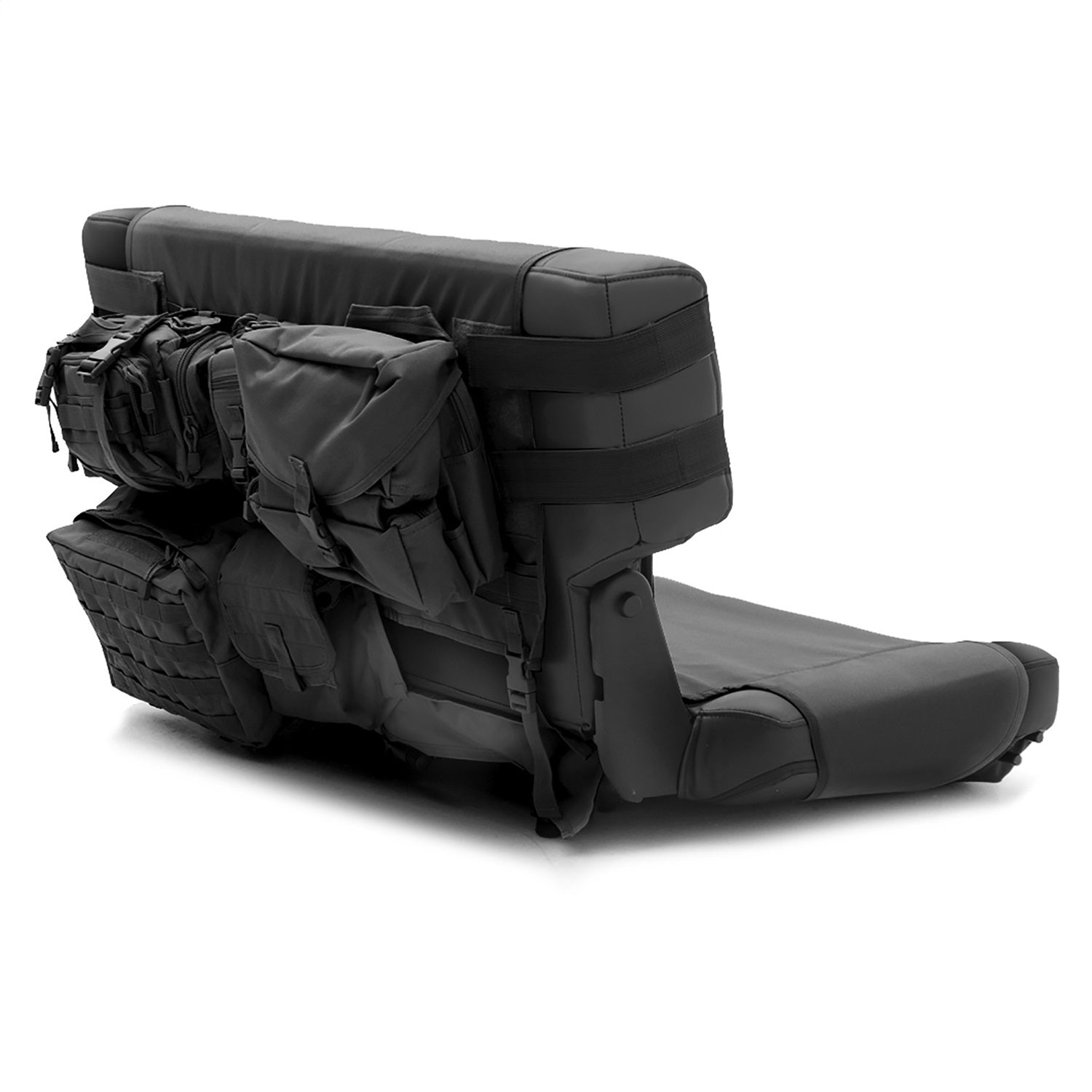 GEAR Seat Cover; Black; Rear; Smittybilt 5660201