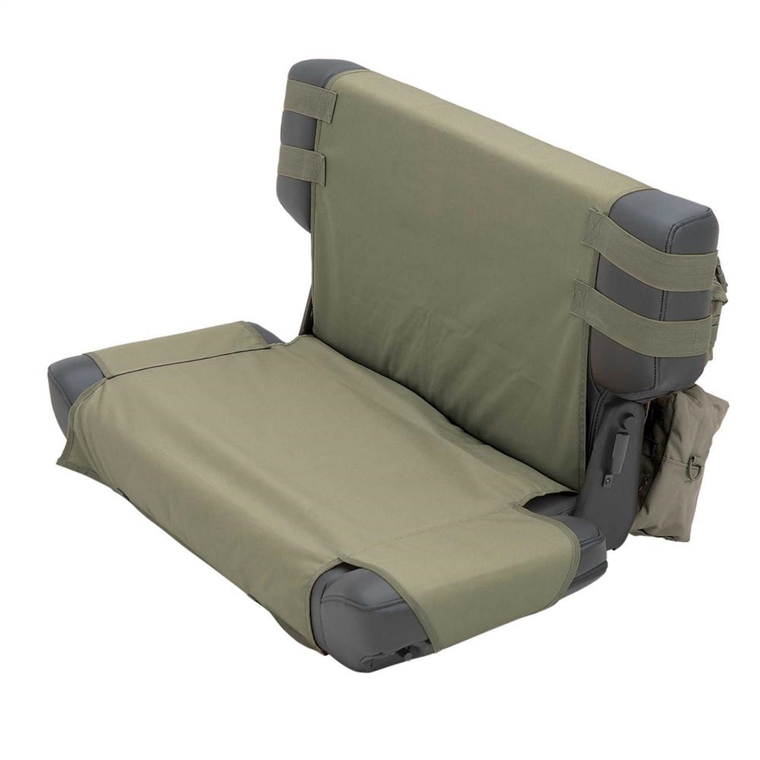 GEAR Seat Cover; OD Green; Rear; Smittybilt 5660231