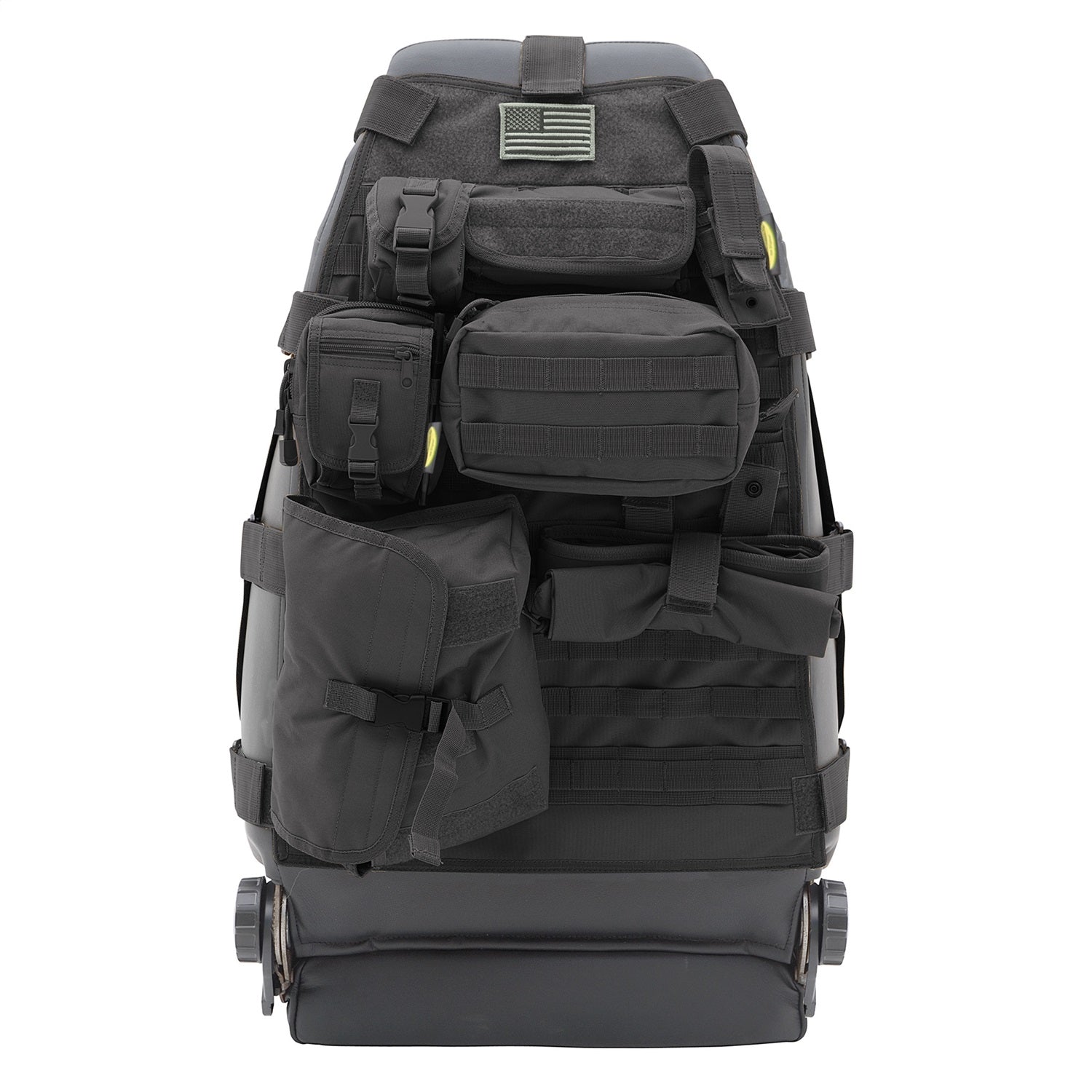 GEAR Seat Cover; Black; Front; Smittybilt 5661001