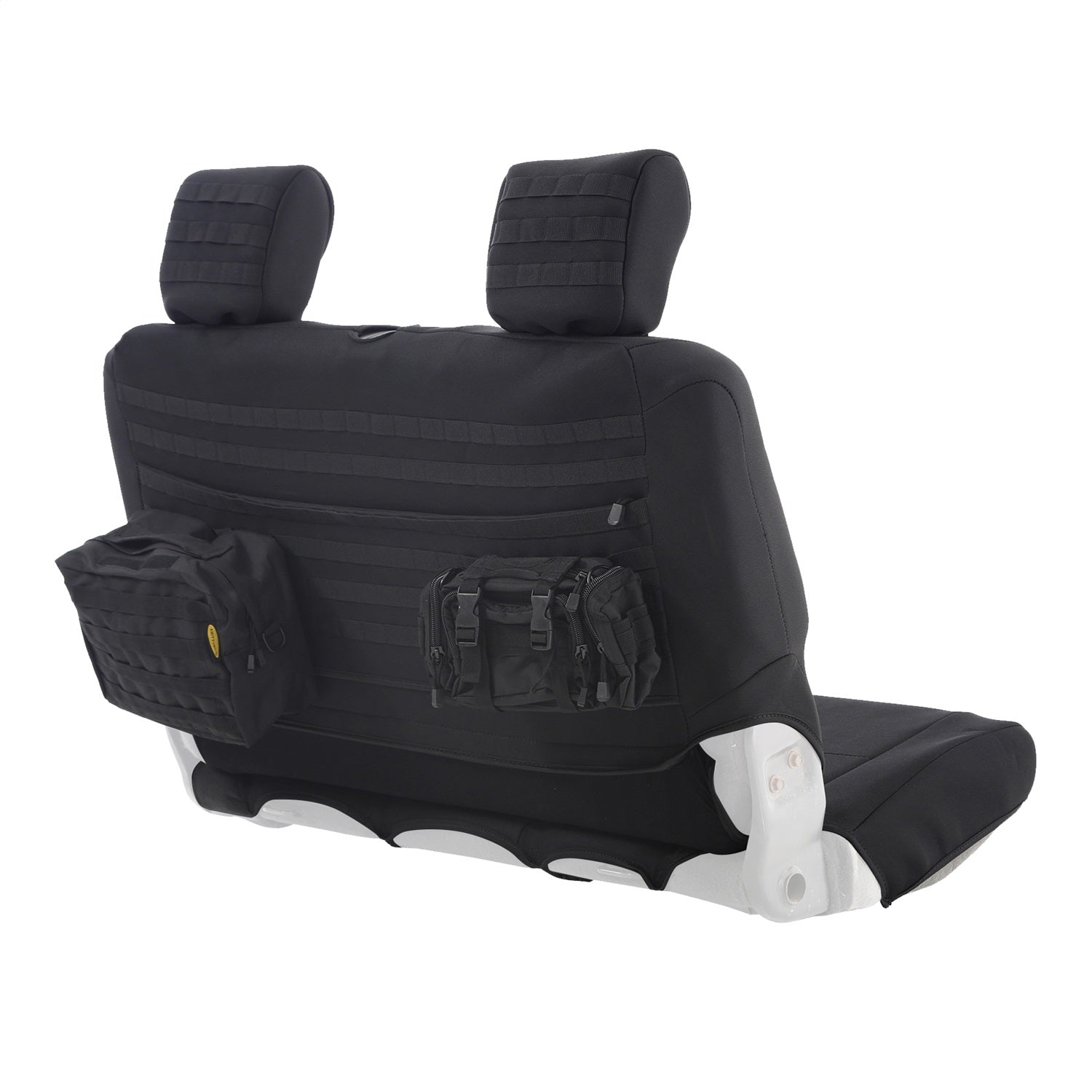 GEAR Custom Seat Cover; Black; Rear; Smittybilt 56656901