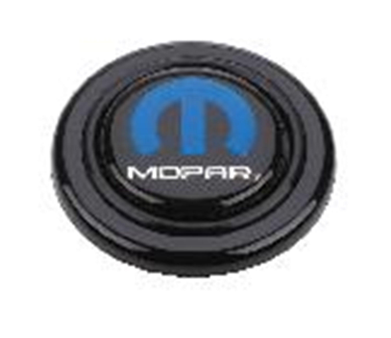 Grant 5670 Mopar Licensed Horn Button; Black Plastic; MOPAR; Signature Wheels; Grant 5670