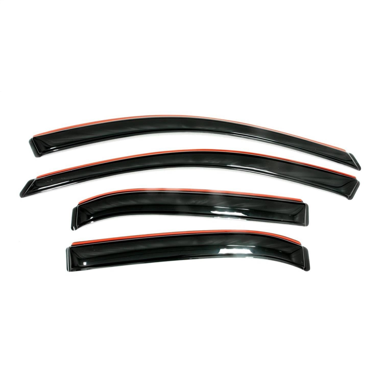 Rampage 56817 In-Channel Ventvisor; 4 Piece; Rampage 56817