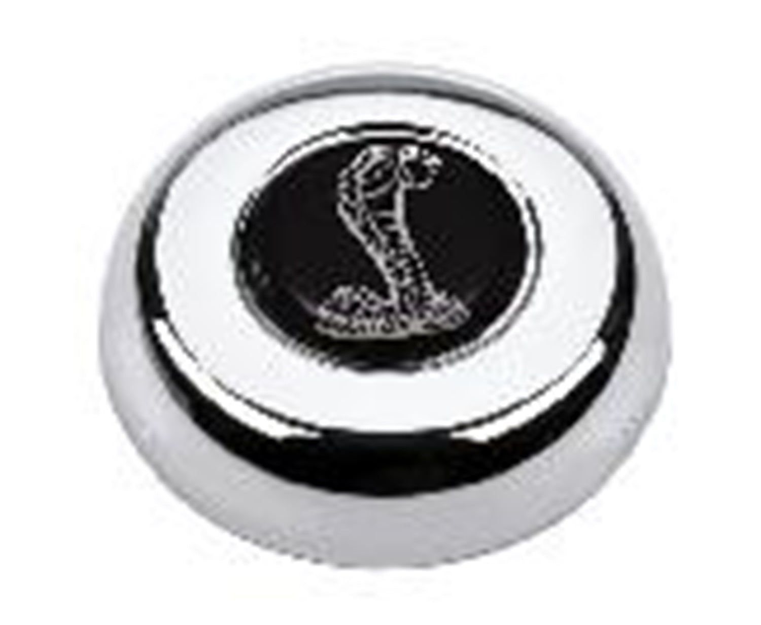 Grant 5683 Cobra Horn Button; Ford Licensed; Chrome; Classic/Challenger Wheels; Grant 5683