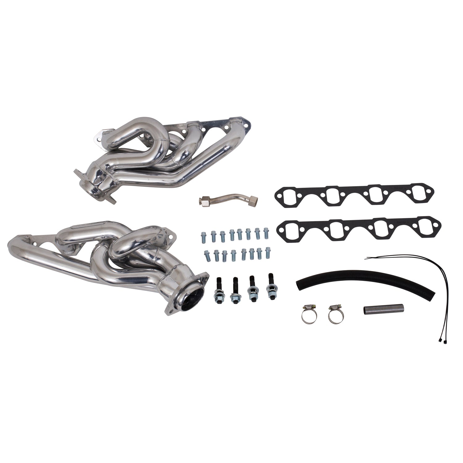 BBK Performance Parts 15290 1994-95 MUSTANG 5.0 1-5/8 SHORTY EQUAL LENGTH HEADERS (POLISHED SILVER CERAMIC) BBK Performance Parts 15290
