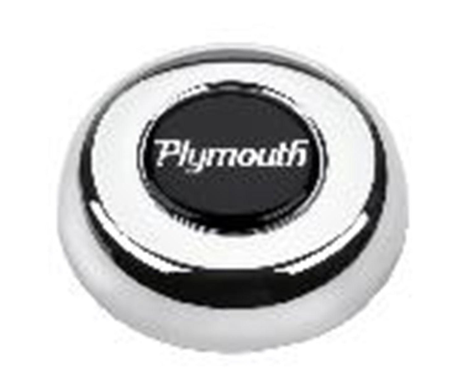 Grant 5694 Mopar Licensed Horn Button; Chrome; Plymouth; Classic/Challenger Wheels; Grant 5694