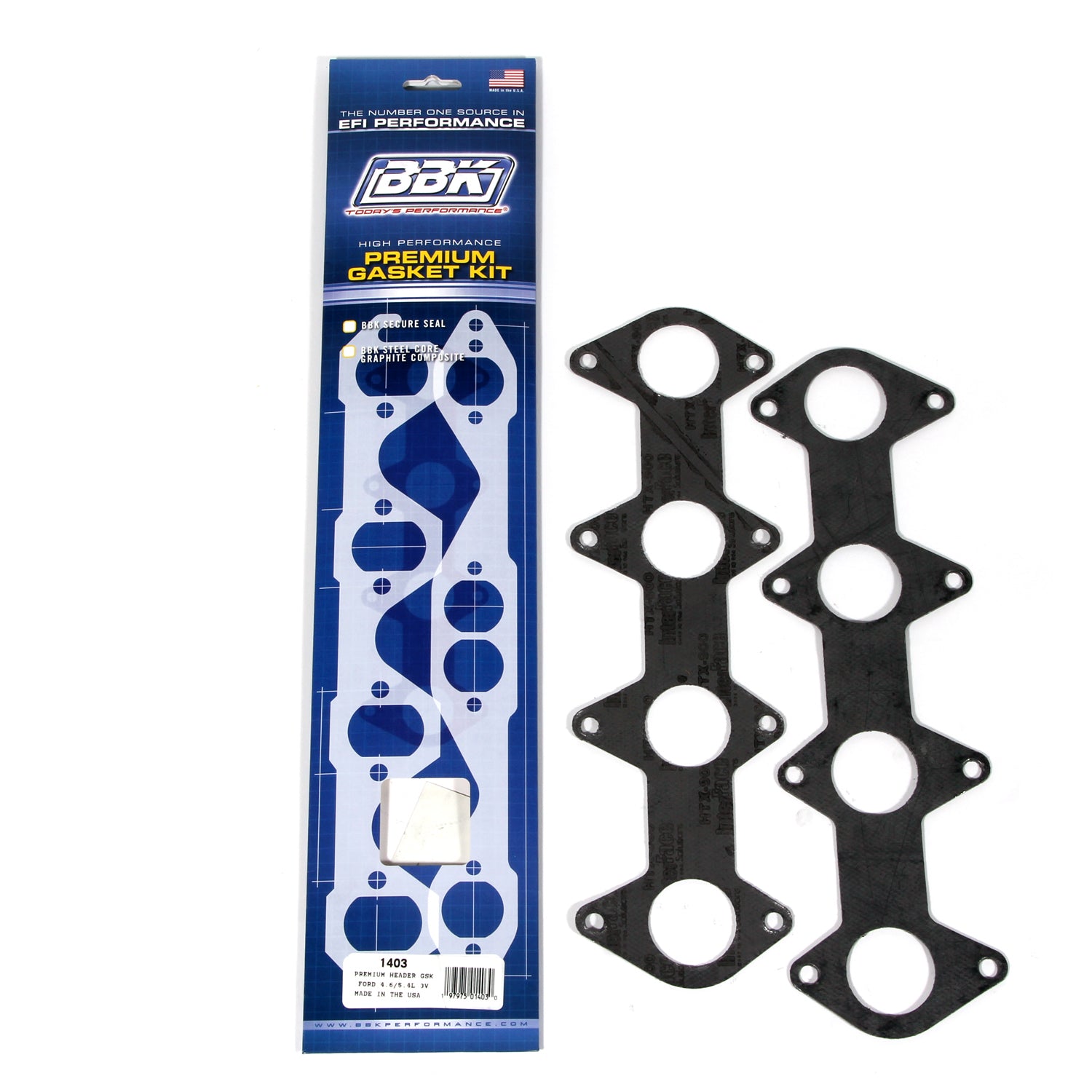 BBK Performance Parts 1403 Exhaust Header Gasket Set Ford 4.6L/5.4L-3V BBK Performance Parts 1403