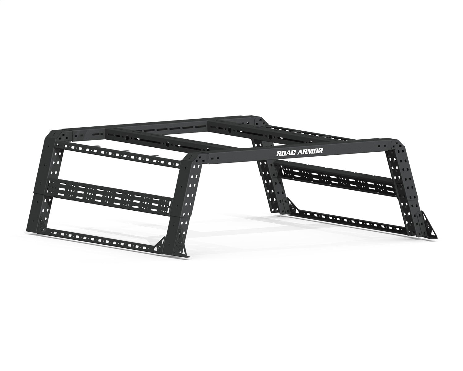 Road Armor 570BRS59B-OVLD TRECK Bed Rack System; Rear Strap; Upper And Lower; Incl. Bracket Kit; Road Armor 570BRS59B-OVLD