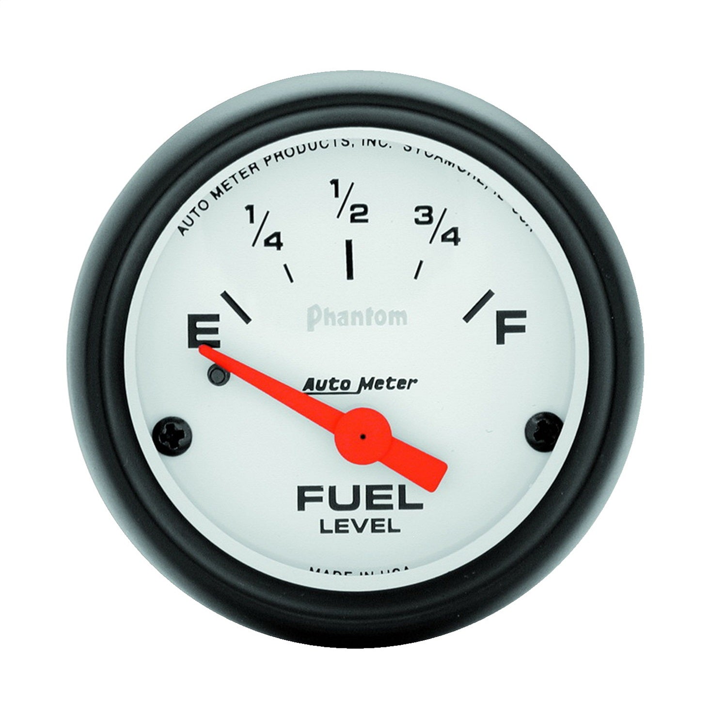 AutoMeter 5717 GAUGE; FUEL LEVEL; 2 1/16in.; 0OE TO 30OF; ELEC; PHANTOM AutoMeter 5717