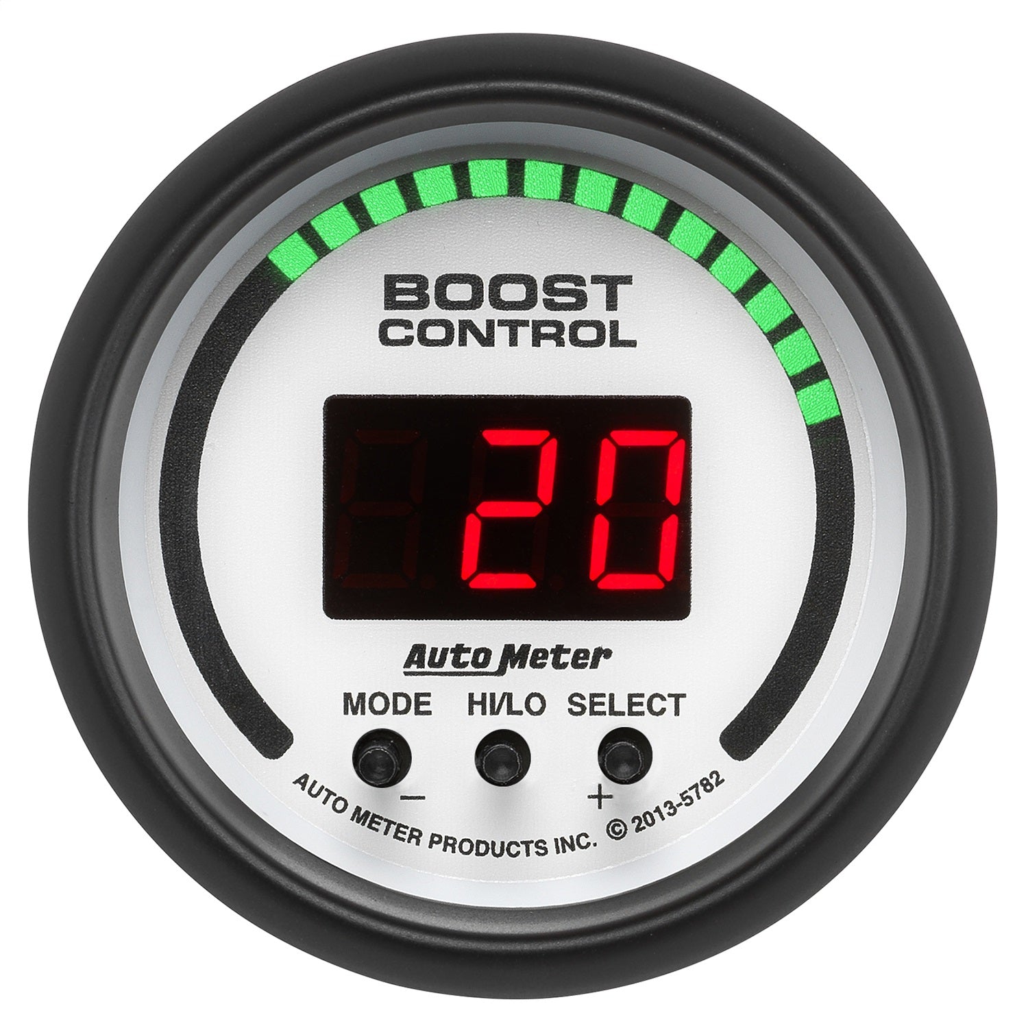 AutoMeter 5782 GAUGE; BOOST CONTROLLER; 2 1/16in.; 30INHG-30PSI; INCL. SOLENOID; DIGITAL; PHANT AutoMeter 5782
