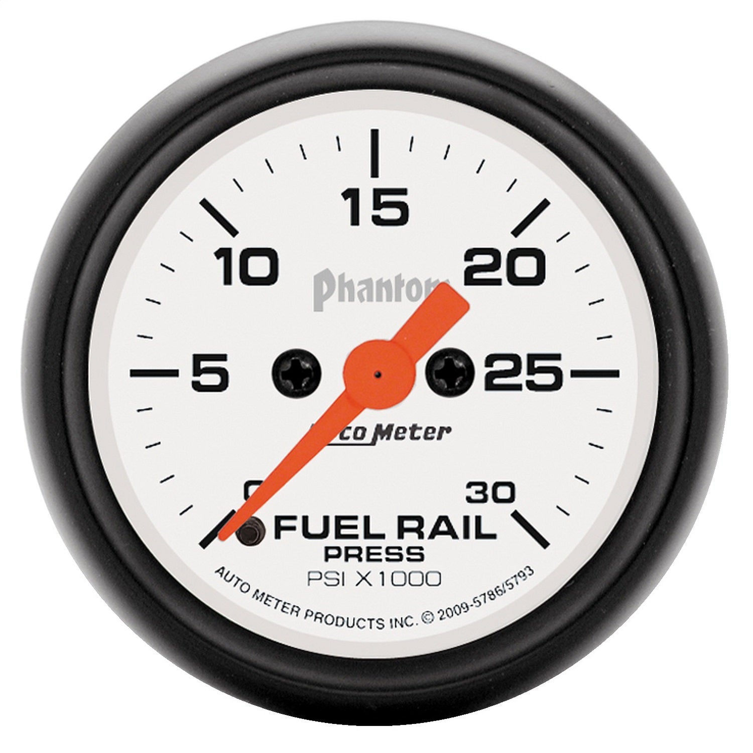 AutoMeter 5786 GAUGE; RAIL PRESS (RAM 5.9L); 2 1/16in.; 30KPSI; DIGITAL STEPPER MOTOR; PHANTOM AutoMeter 5786