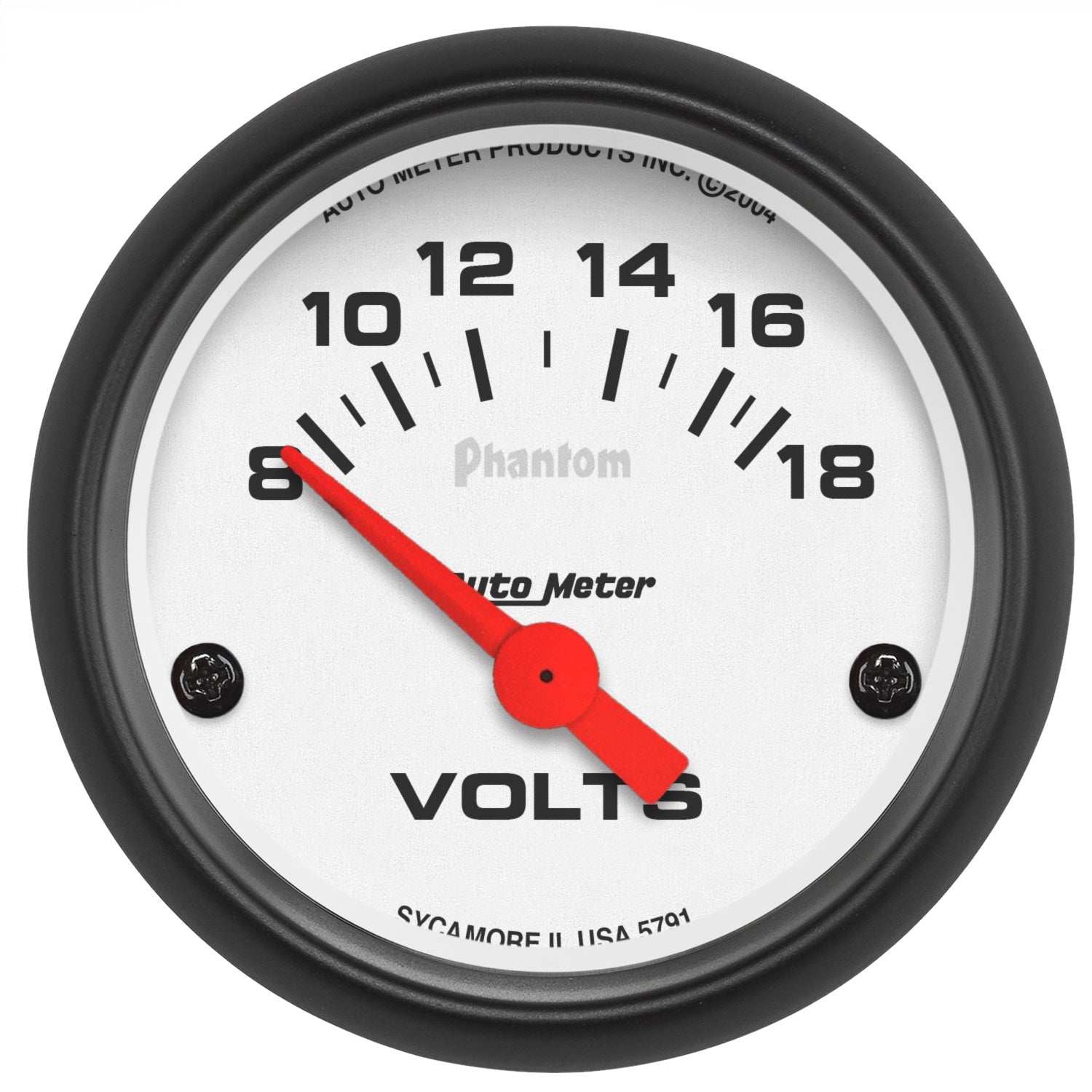 AutoMeter 5791 GAUGE; VOLTMETER; 2 1/16in.; 18V; ELEC; PHANTOM AutoMeter 5791