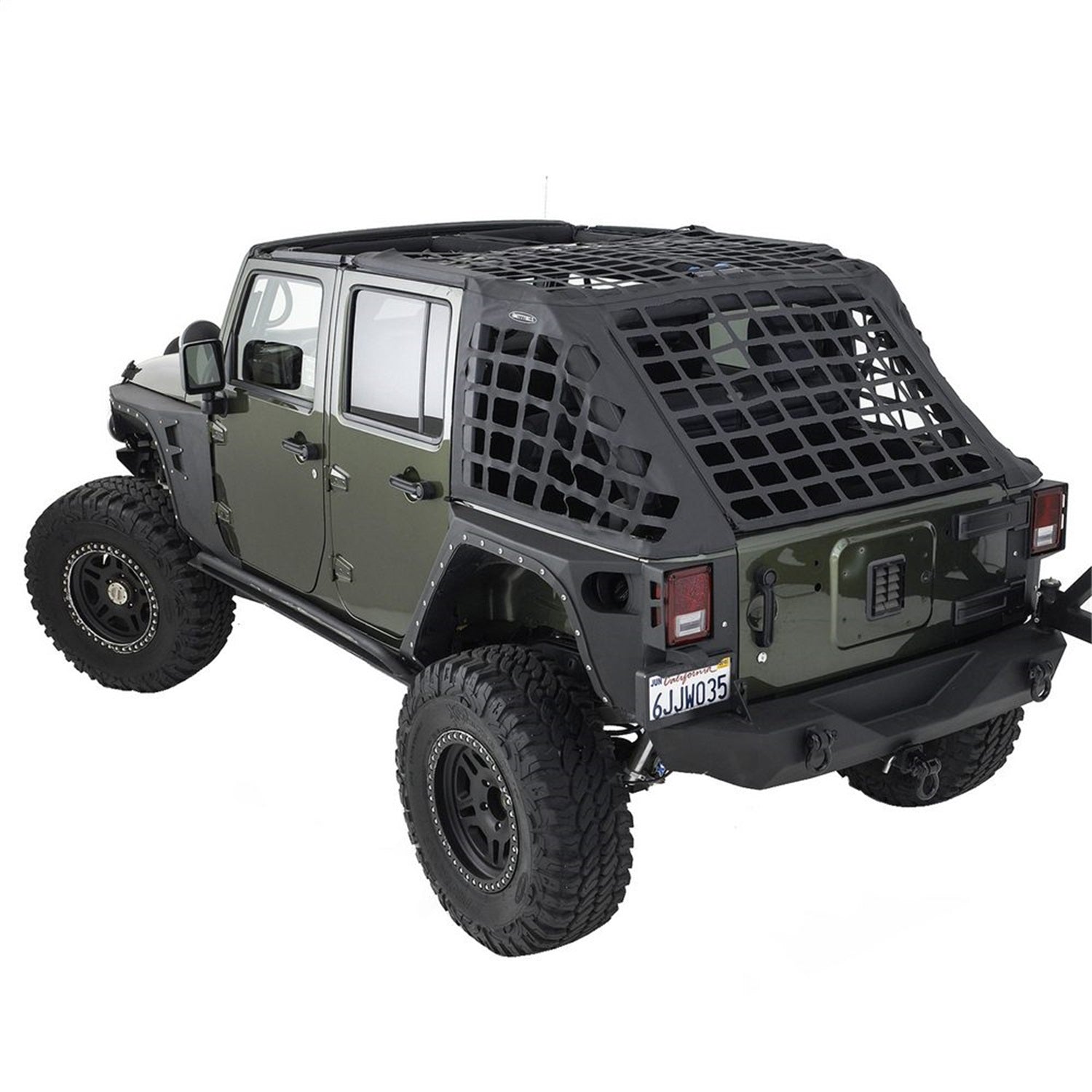 Cargo Restraint System; Black; Smittybilt 581035