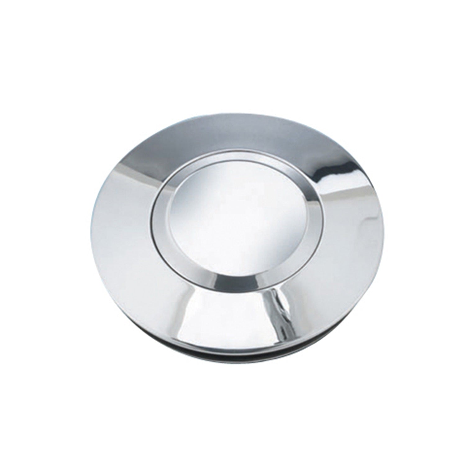 Grant 5864 Banjo Style Billet Horn Button; No Logo; Grant 5864