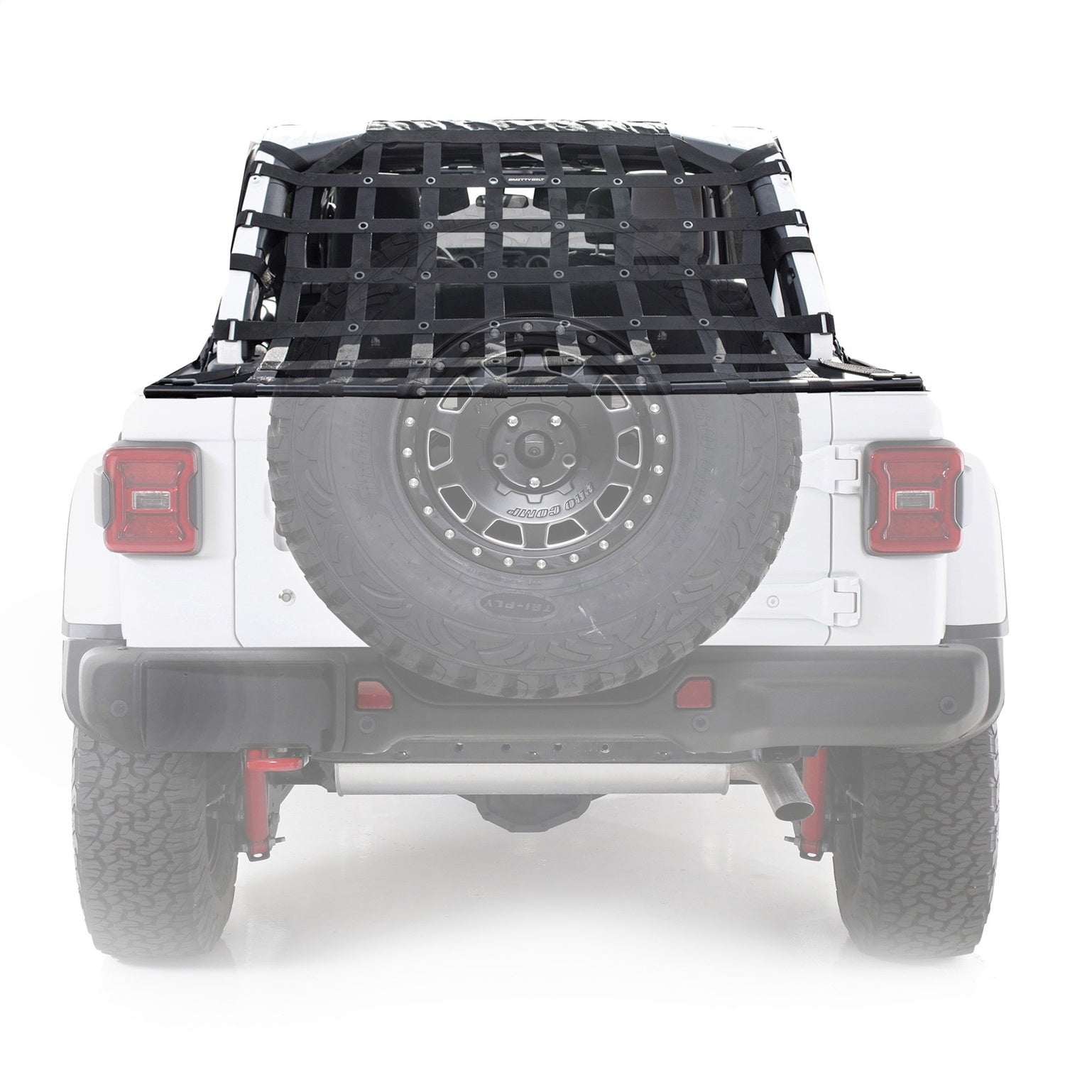Cargo Restraint System; Black; 2 in. Webbing; Smittybilt 587135
