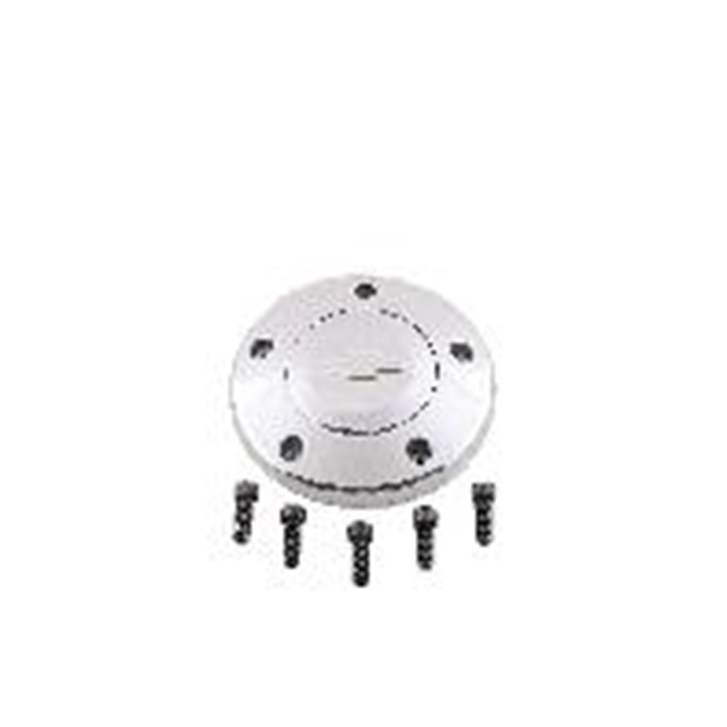 Grant 5876 GM Licensed Horn Button; Billet; Chevrolet®; Blue/Silver; Signature Wheels; Grant 5876