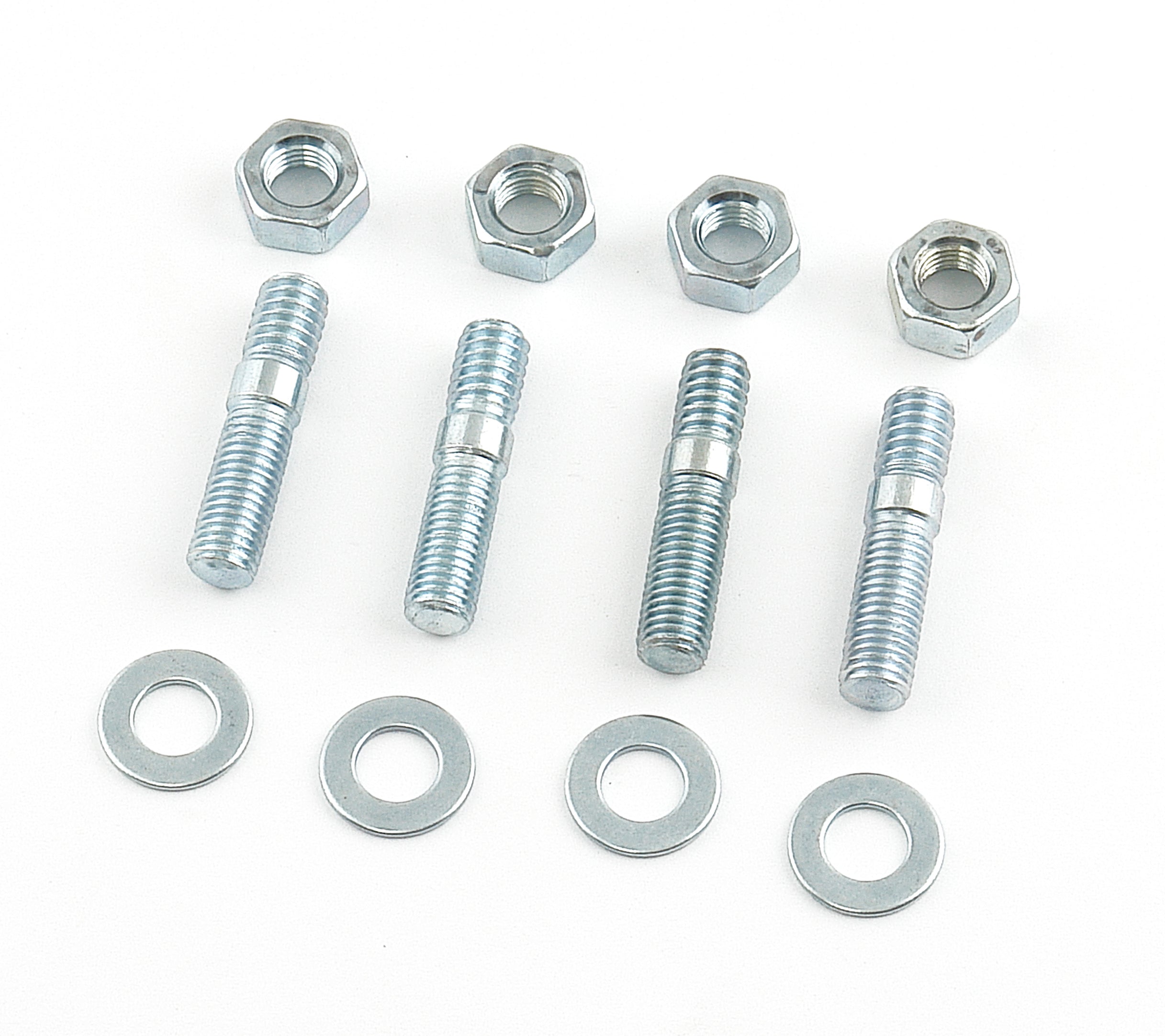 Mr Gasket 59 Carburetor Studs; Standard 1 3/8 in.; Package Of 4 Studs; Nuts And Washers; Mr Gasket 59