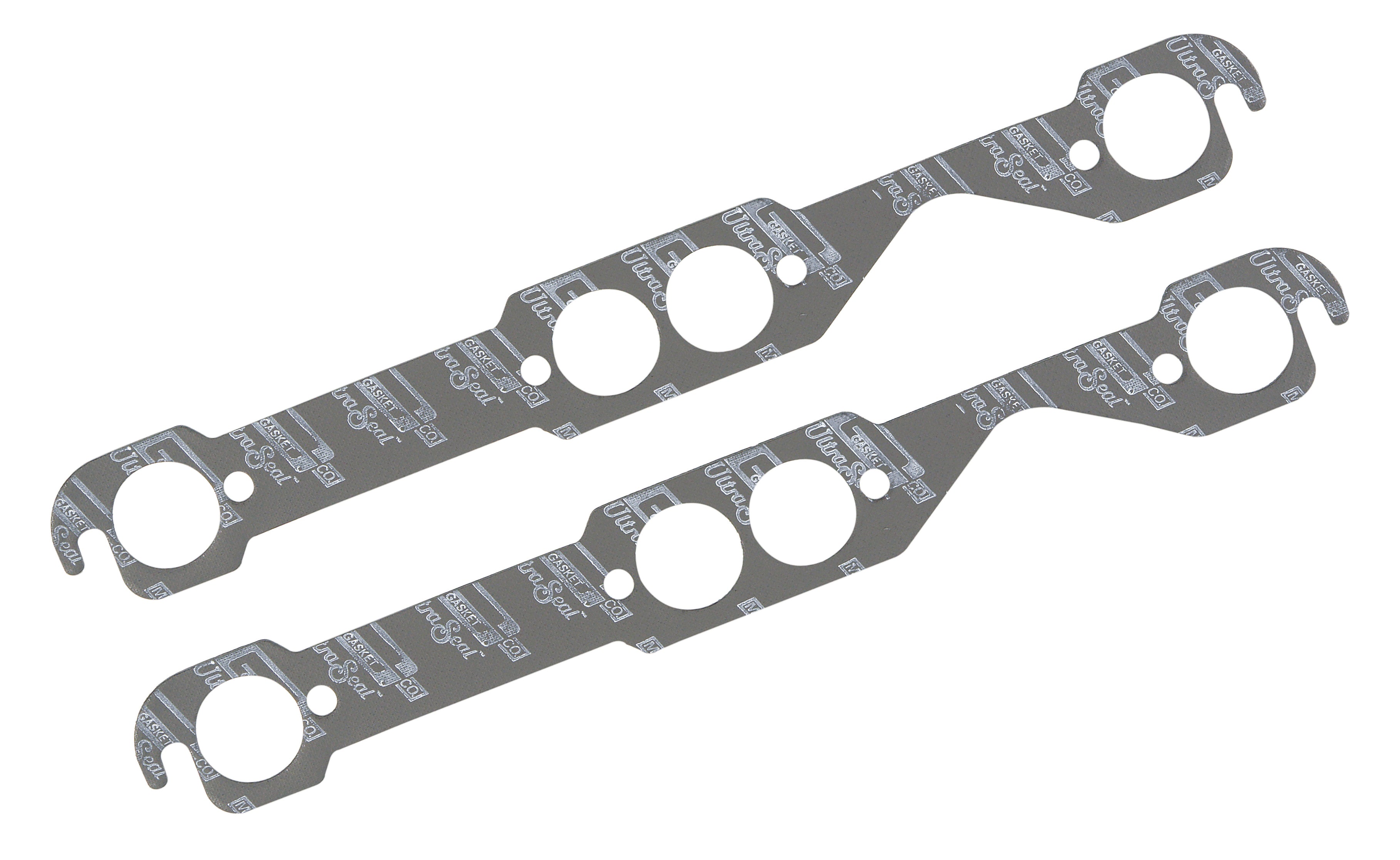 Mr Gasket 5907 Ultra Seal Exhaust Gasket Set; Round Port Shape; Port Diameter 1.50 in.; Mr Gasket 5907