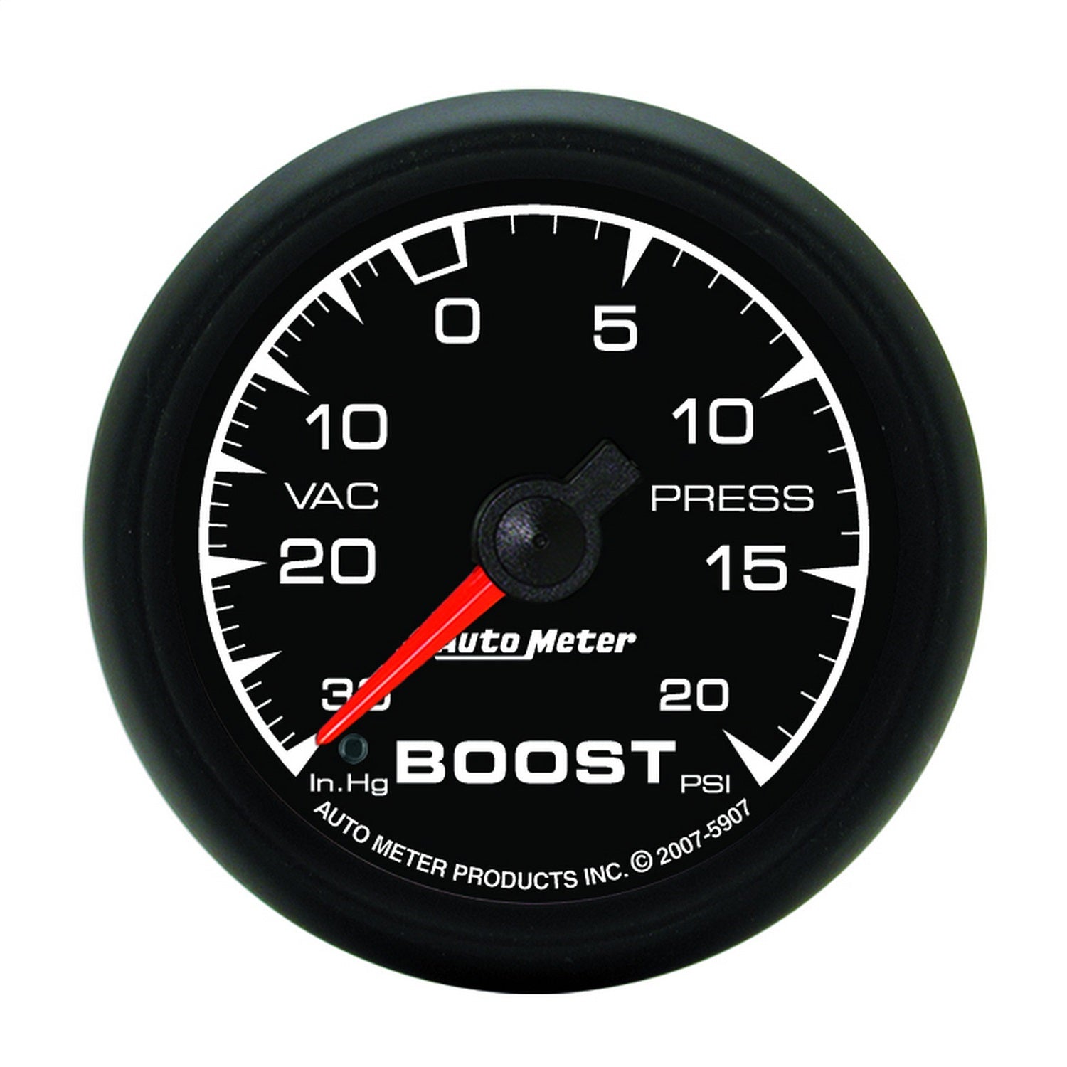 AutoMeter 5907 GAUGE; VAC/BOOST; 2 1/16in.; 30INHG-20PSI; MECHANICAL; ES AutoMeter 5907