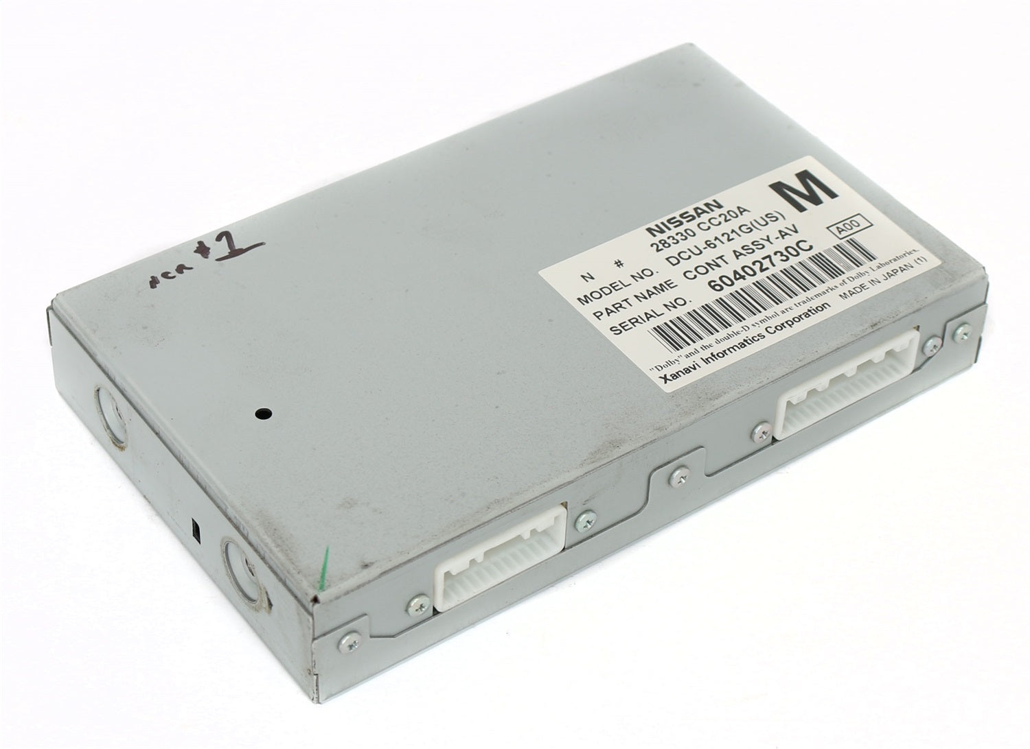 1 Factory Radio 591-68091-NOA Information GPS TV Main Control 1 Factory Radio 591-68091-NOA