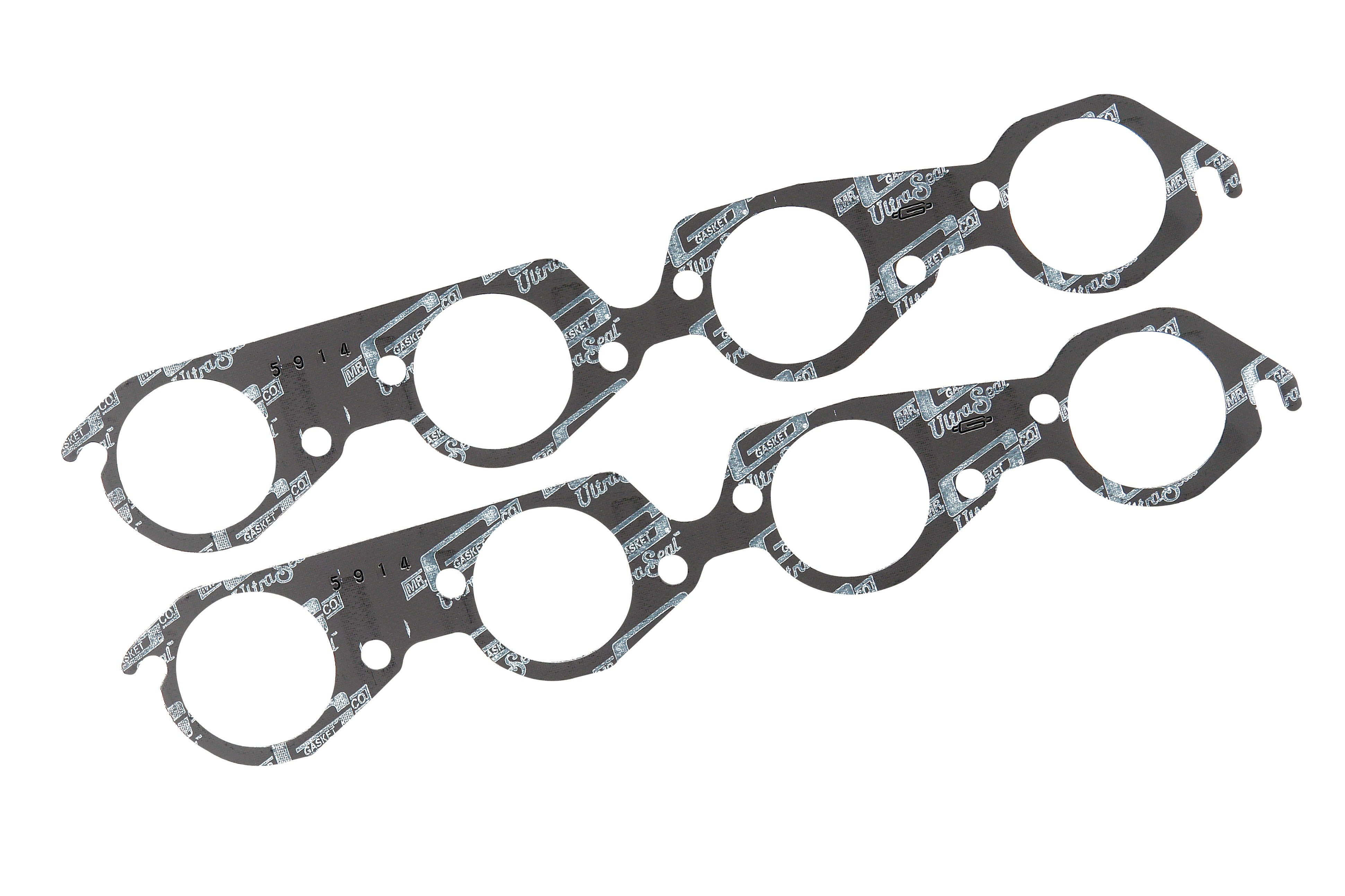 Mr Gasket 5914 BB Chevy Exhaust Gaskets 2.400 in Diameter Mr Gasket 5914