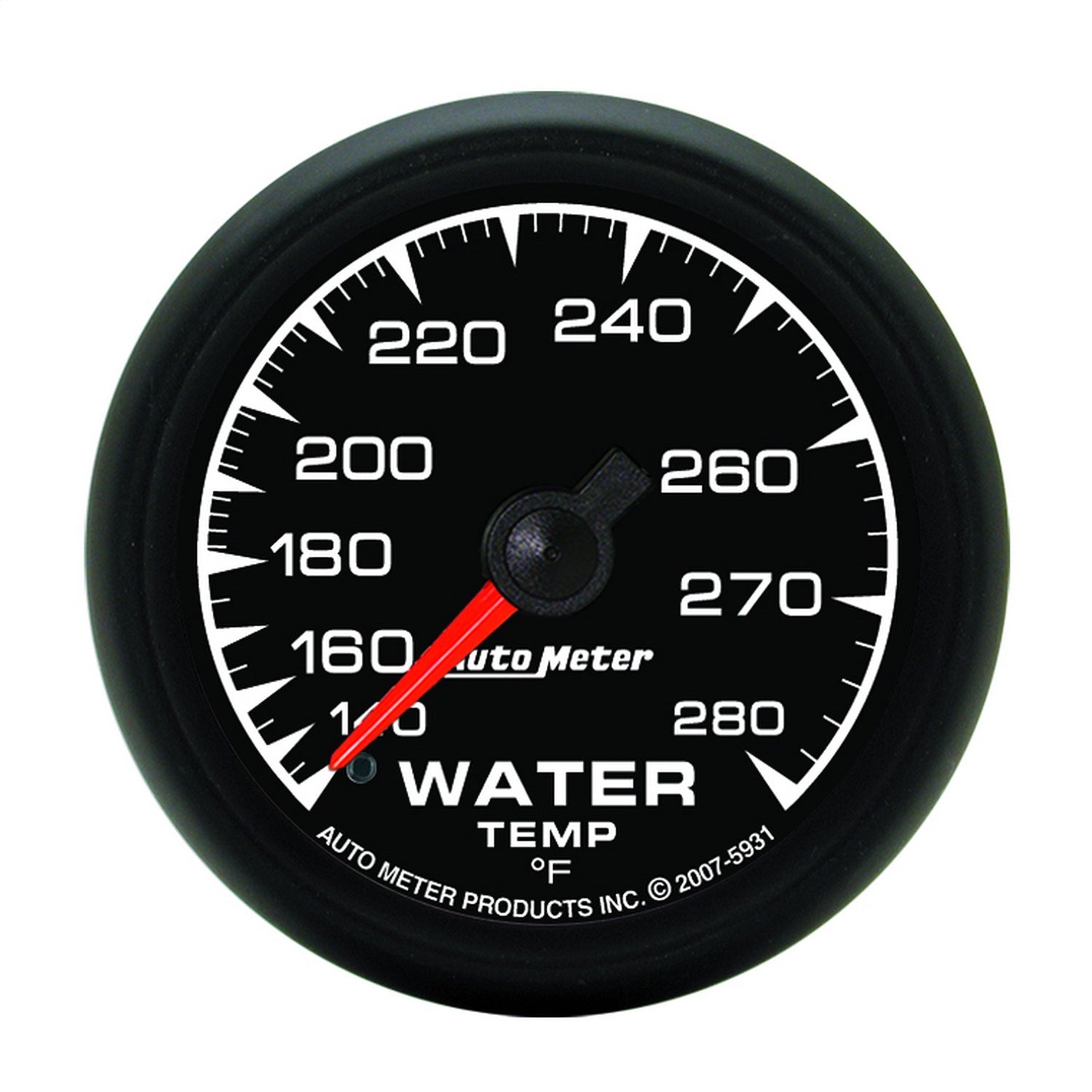 AutoMeter 5931 GAUGE; WATER TEMP; 2 1/16in.; 140-280deg.F; MECHANICAL; ES AutoMeter 5931