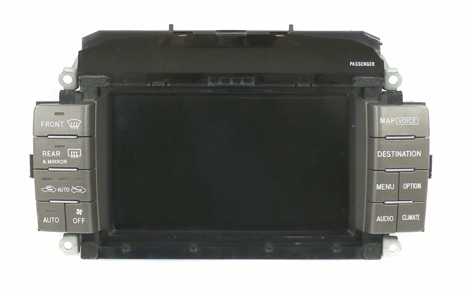 1 Factory Radio 594-00203-NOA Display Screen; Remanufactured; Black; OE Part Number: 86111-50150; 1 Factory Radio 594-00203-NOA