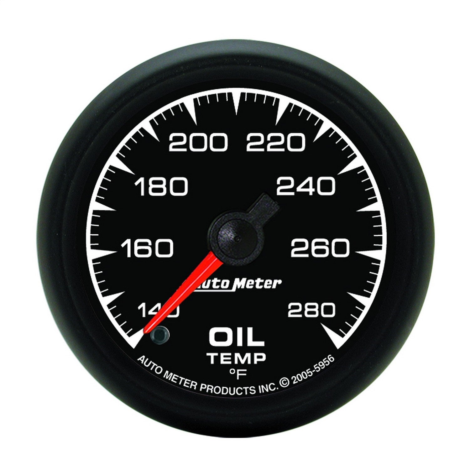 AutoMeter 5956 GAUGE; OIL TEMP; 2 1/16in.; 140-280deg.F; DIGITAL STEPPER MOTOR; ES AutoMeter 5956