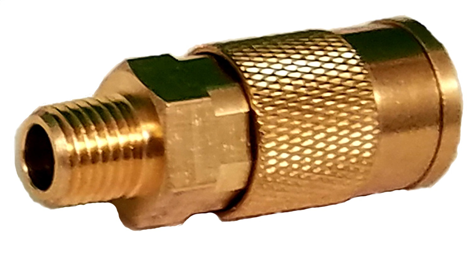 Kleinn Automotive Air Horns 59813 Quick Coupler; Nickel Plated Brass; 1/4 in.; Female; Kleinn Automotive Air Horns 59813