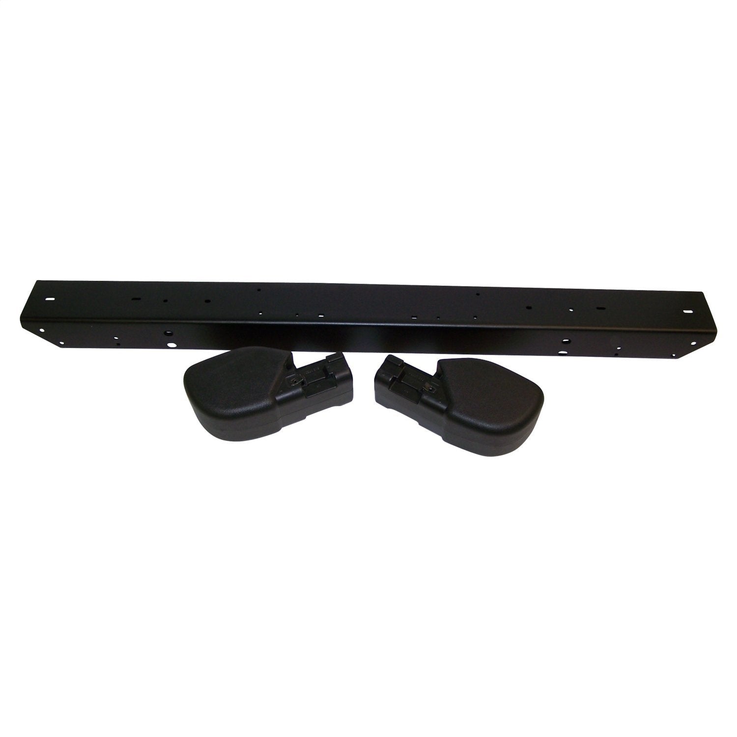 Crown Automotive Jeep Replacement 5ED16T3XK Front Bumper Kit; Black; Incl. Bumper And 2 End Caps; Crown Automotive Jeep Replacement 5ED16T3XK