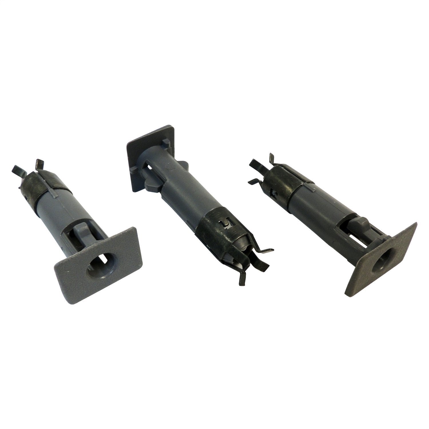 Crown Automotive Jeep Replacement 5FB63JS1K Half Door Pin Insert Kit; Charcoal; Incl. 3 Grommets; Crown Automotive Jeep Replacement 5FB63JS1K