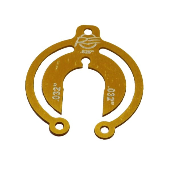 RE Suspension RE-BR-PKA625-032/5 Alum Packer 5/8 1/32IN Thick - 5 Pack RE Suspension RE-BR-PKA625-032/5