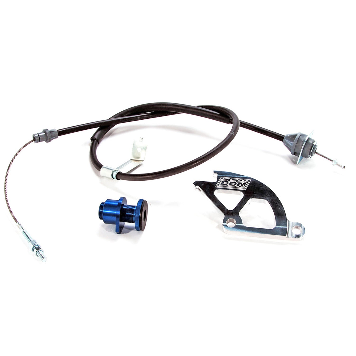 BBK Performance Parts 15055 1979-1995 MUSTANG HD ADJ CLUTCH CABLE QUADRANT & FW ADJUSTER BBK Performance Parts 15055