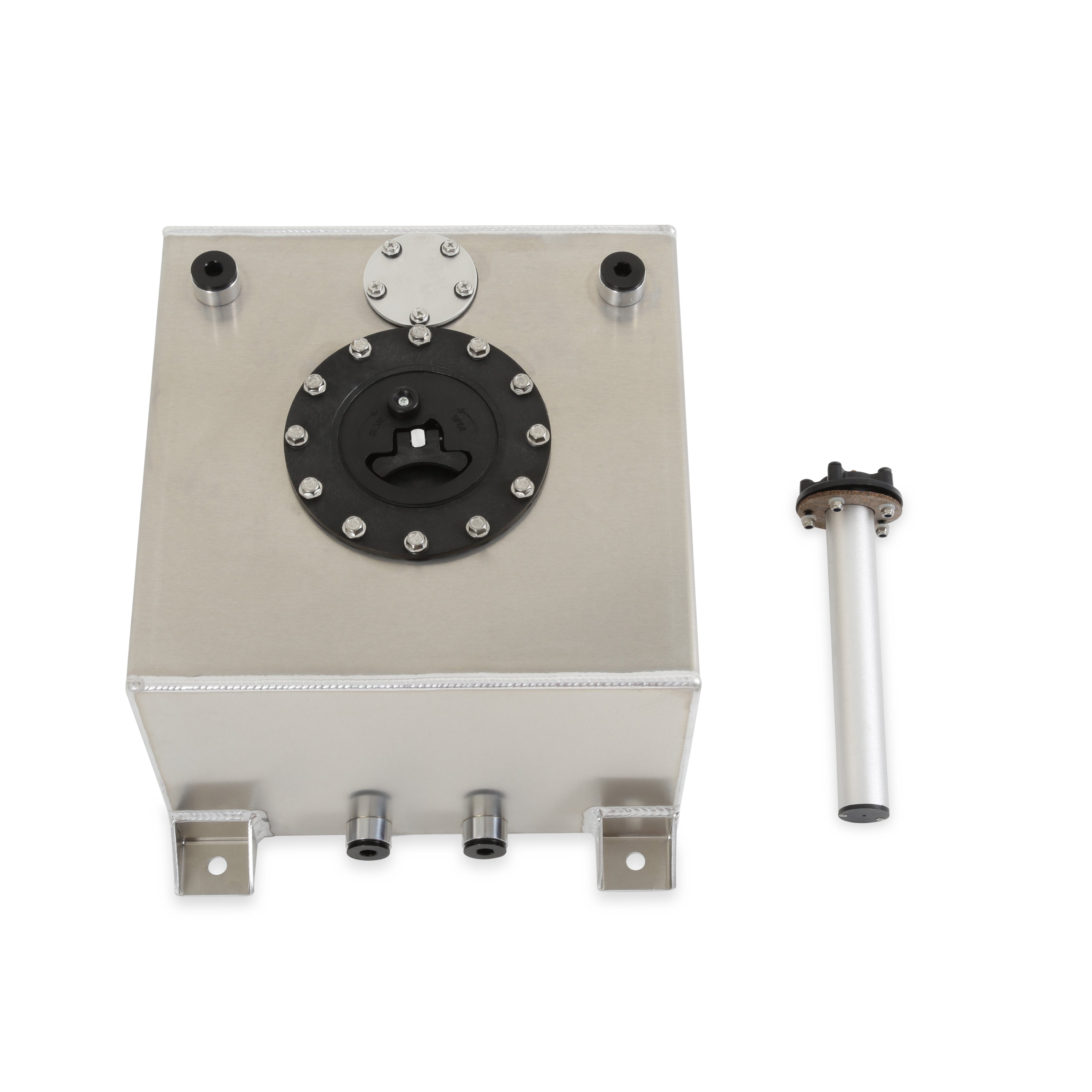 Flat bottom w/ 19-227 (8" depth) Fuel Gauge Sender 12x12x8.5