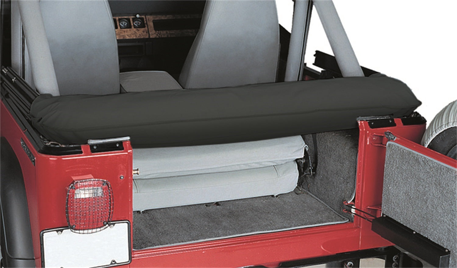 Rampage 600015 Soft Top Storage Boot; Black Denim; Rampage 600015