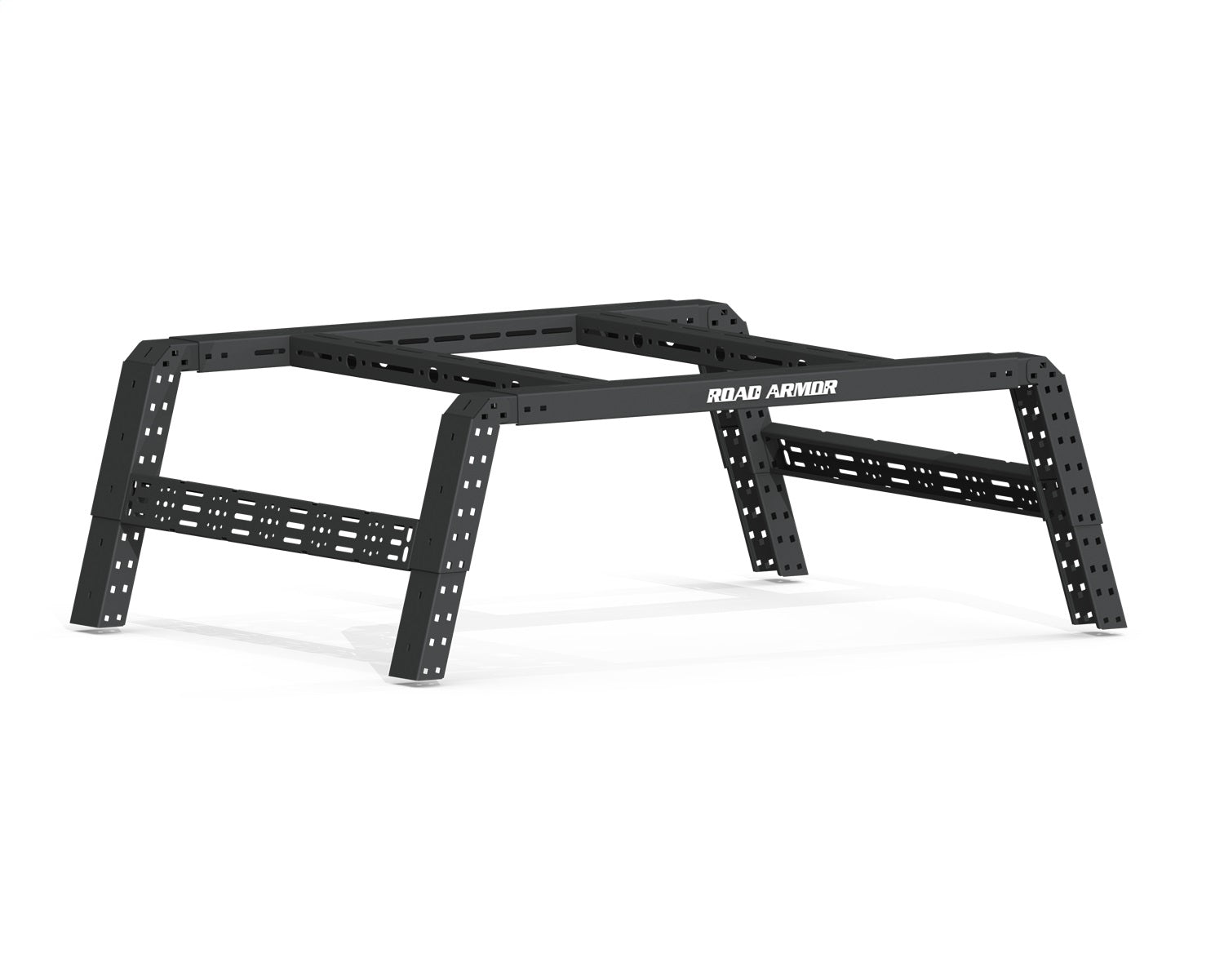 Road Armor 600BRS59B TRECK Bed Rack System; Adjustable; Texture Black; Road Armor 600BRS59B