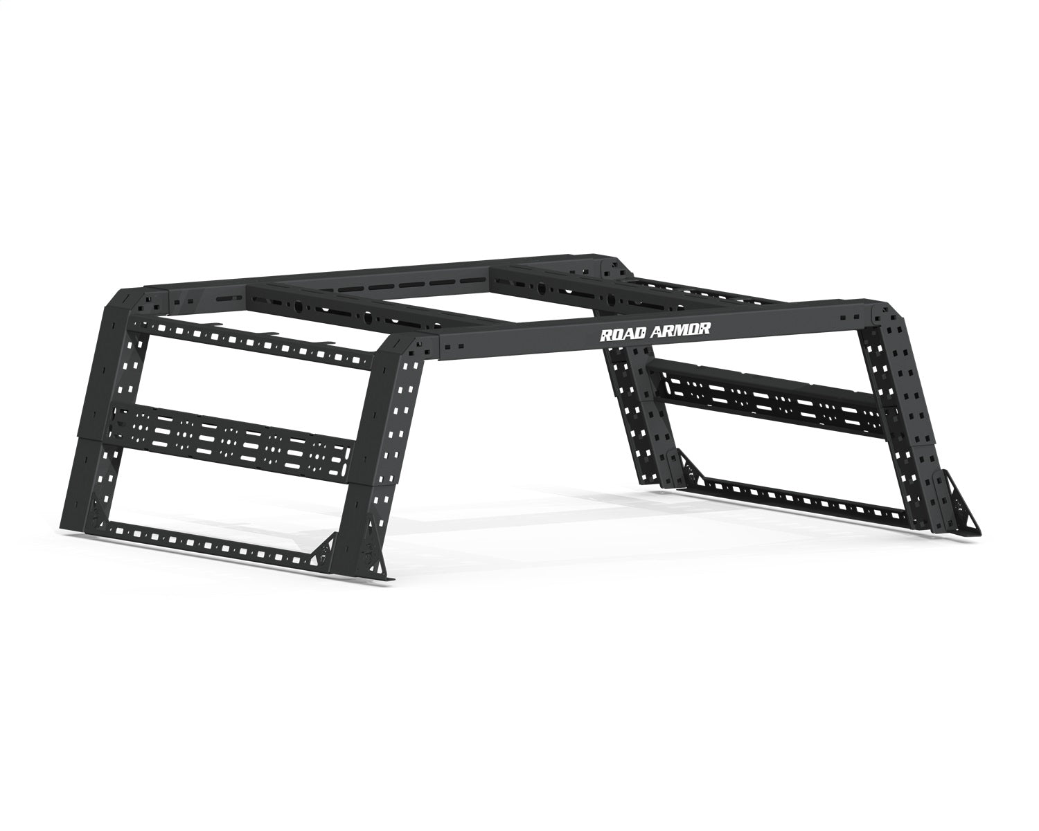 Road Armor 600BRS59B-OVLD TRECK Bed Rack System; Rear Strap; Upper And Lower; Texture Black; Road Armor 600BRS59B-OVLD