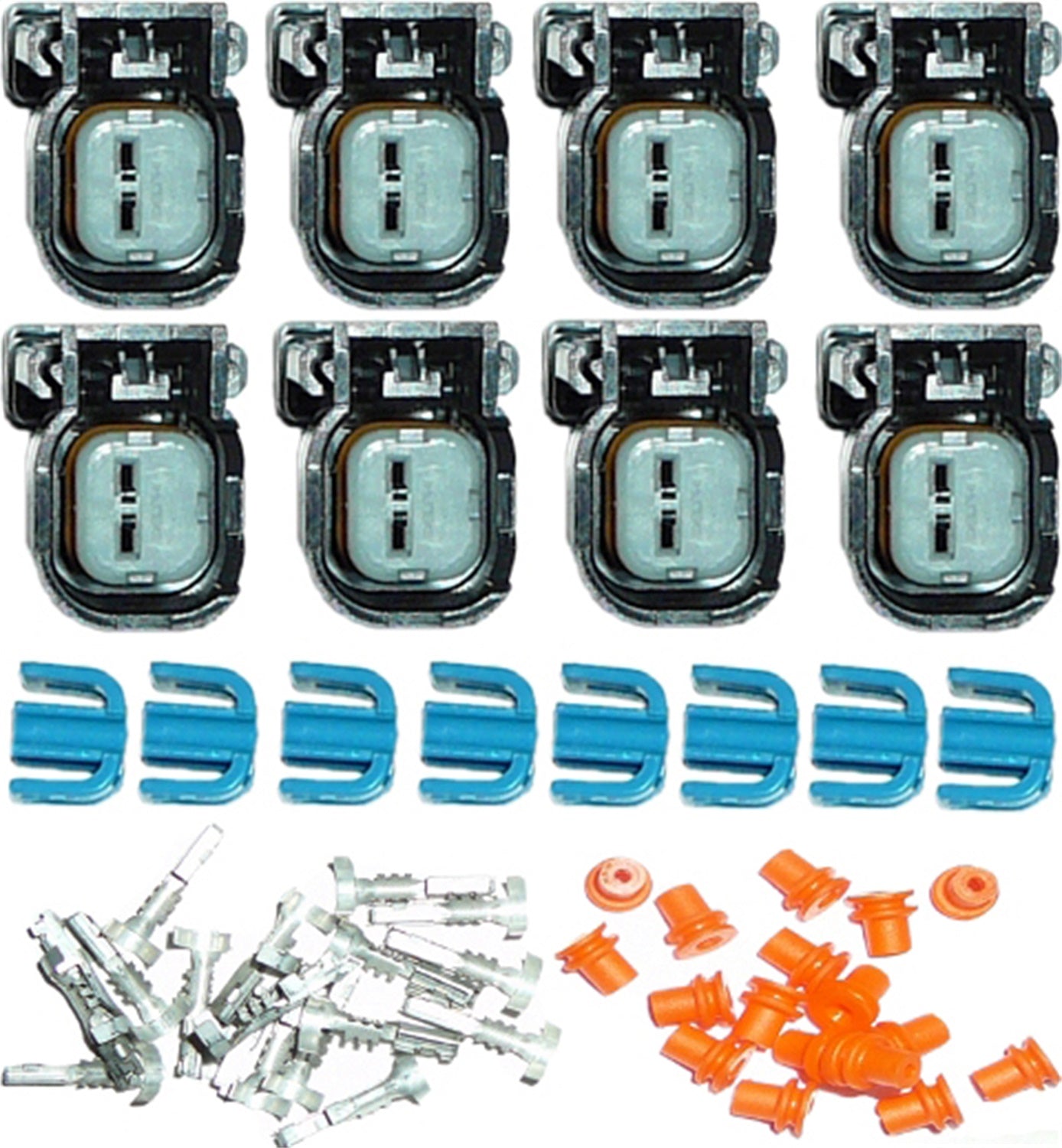 Painless Wiring 60131 EV6/USCAR Fuel Injector Connector Kit Painless Wiring 60131