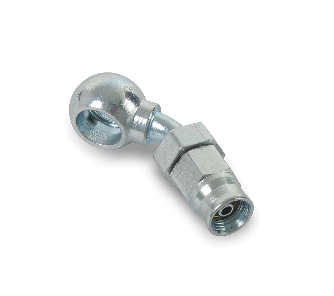 Speed-Seal Hose End Hose Size -3 45 Steel Non-Adjustable Banjo