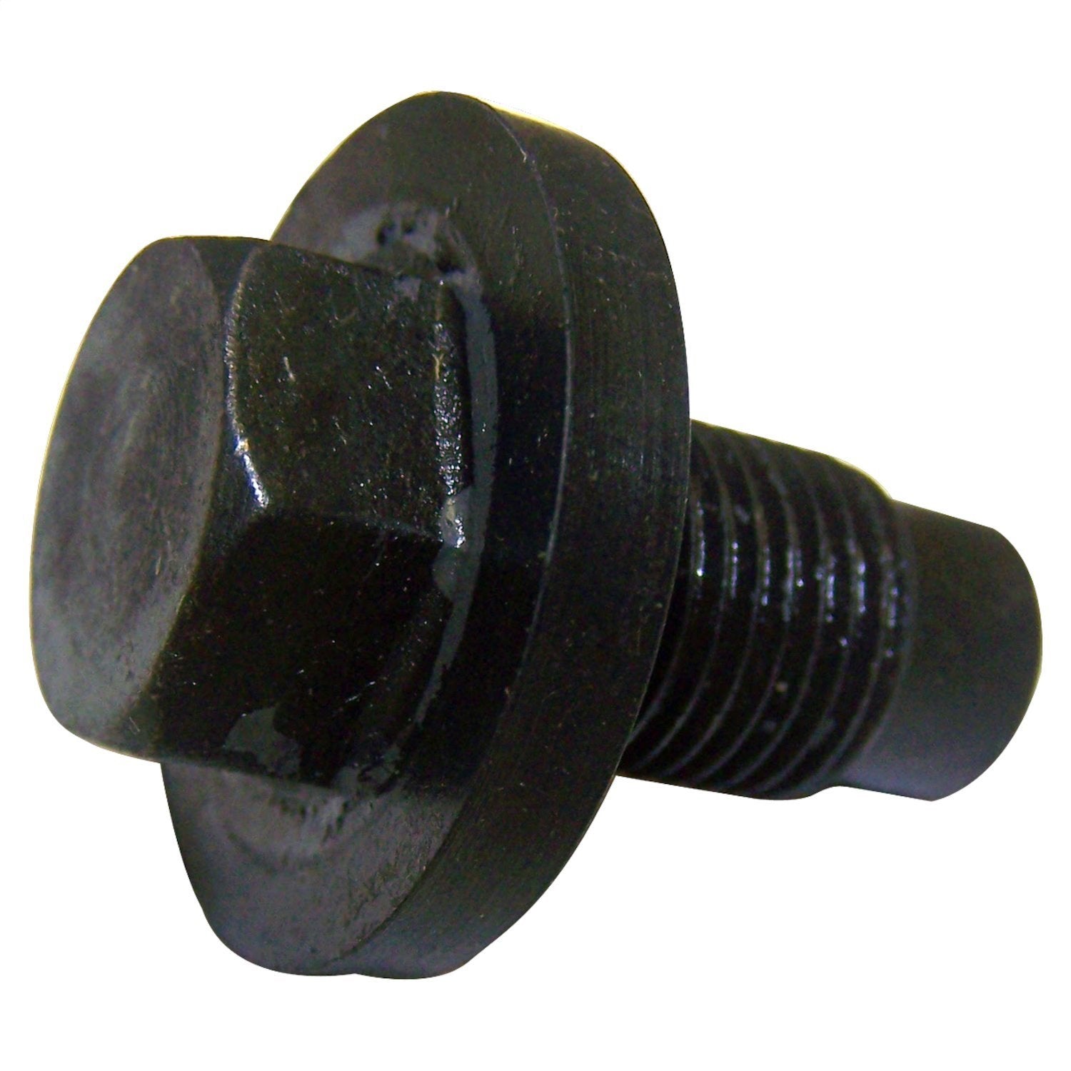 Crown Automotive Jeep Replacement 6034376 Oil Pan Drain Plug; 1/2 in. x 20; 1 Piece; Rubber Coated; Crown Automotive Jeep Replacement 6034376