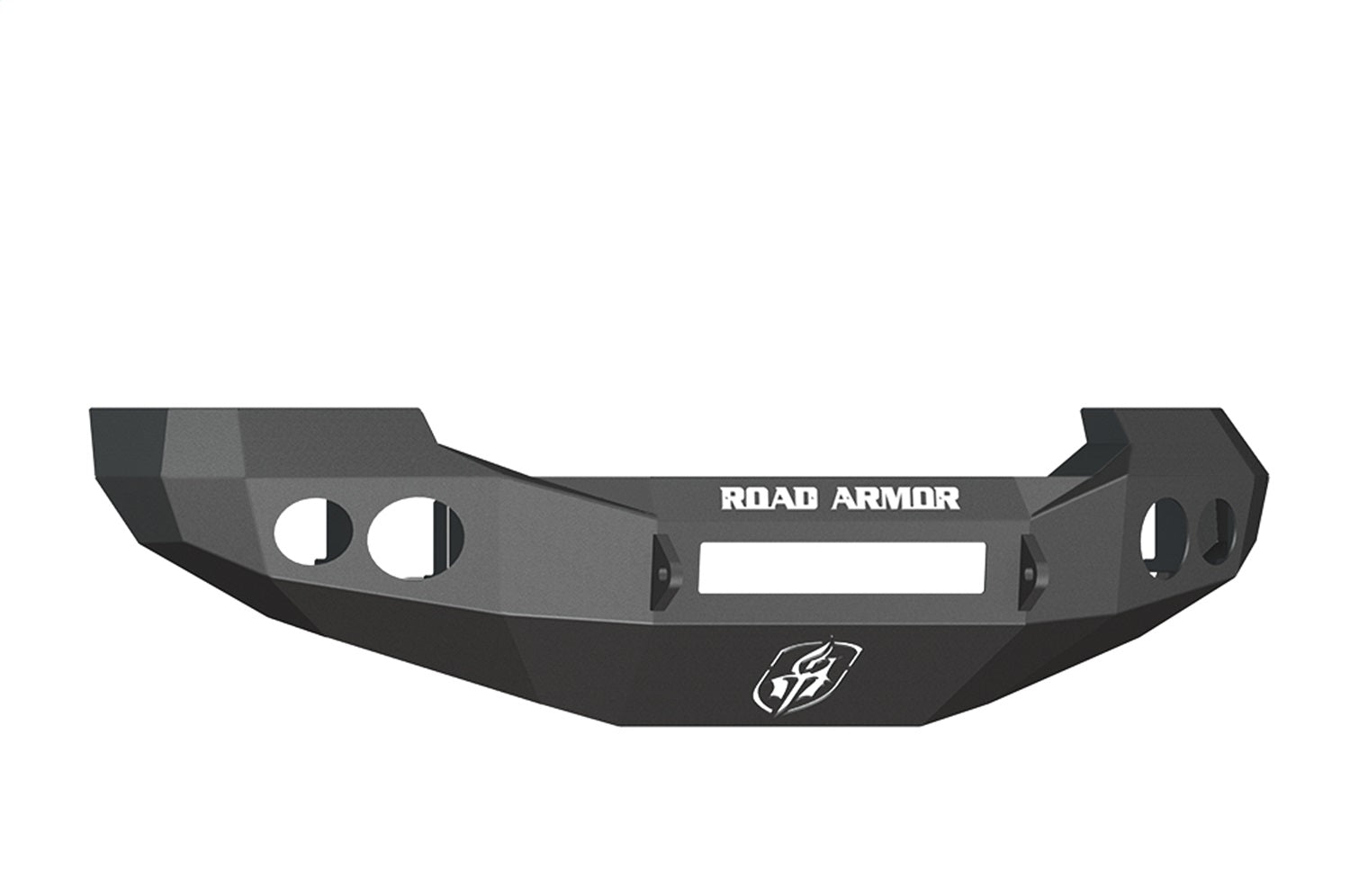 Road Armor 60500B-NW Stealth Non-Winch Front Bumper; Steel; Satin Black; Road Armor 60500B-NW